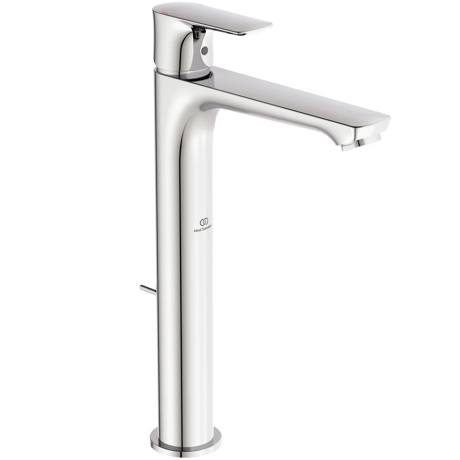 Ideal Standard Connect Air Waschtischarmatur mit verlängertem Sockel, mit Ablaufgarnitur