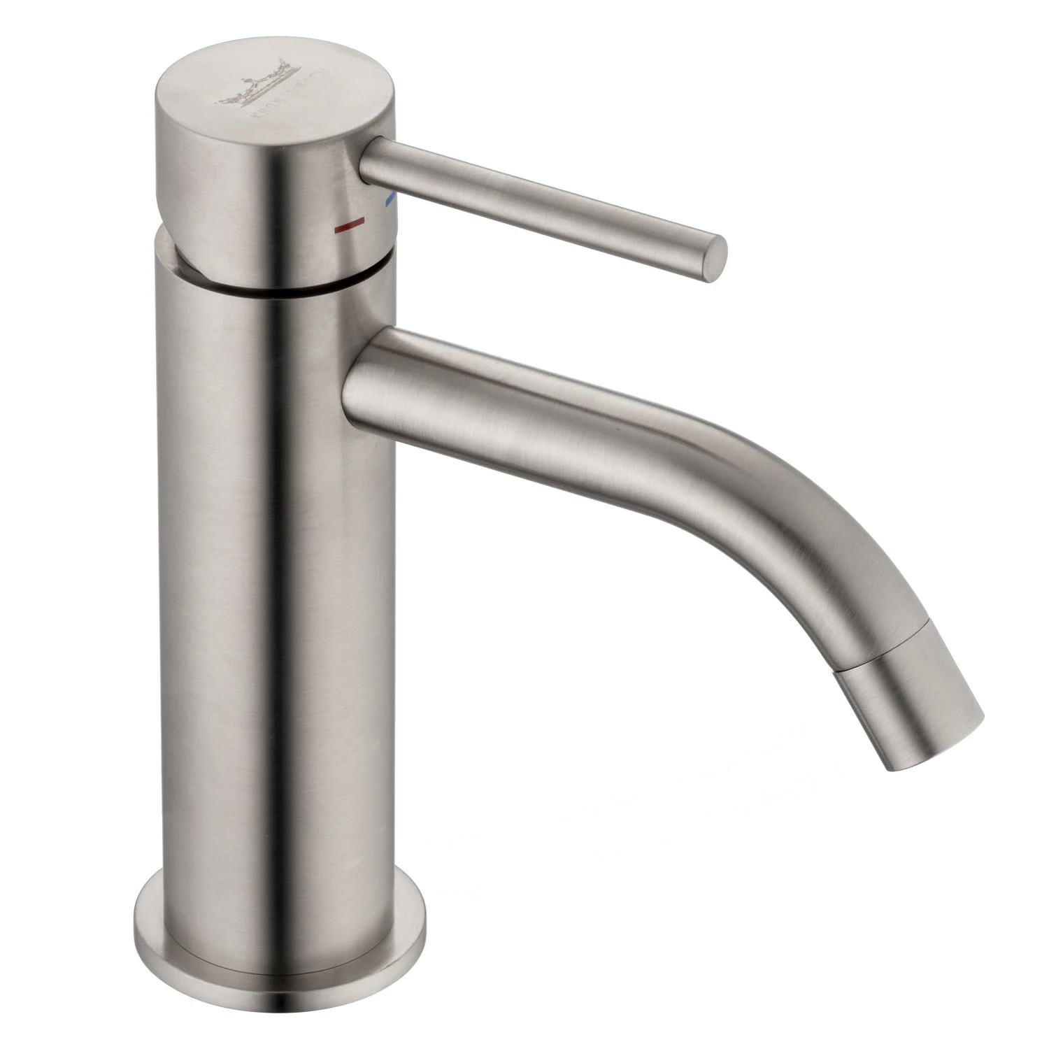 Kronenbach Lima 2.0 Steel Waschtischeinhebelmischer ohne Ablaufgarnitur