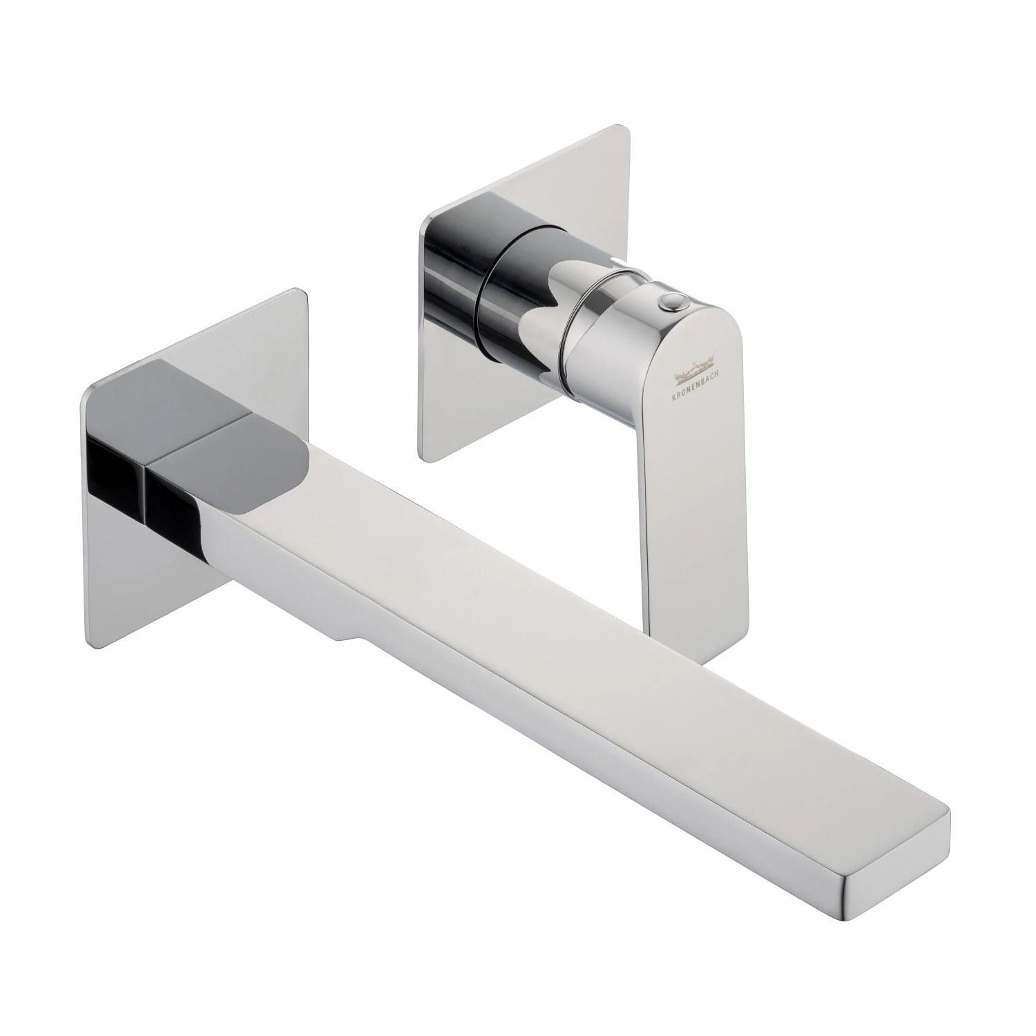 Kronenbach Omega 2.0 Waschtisch-Wandarmatur Ausladung 20 cm inkl. Grundkörper