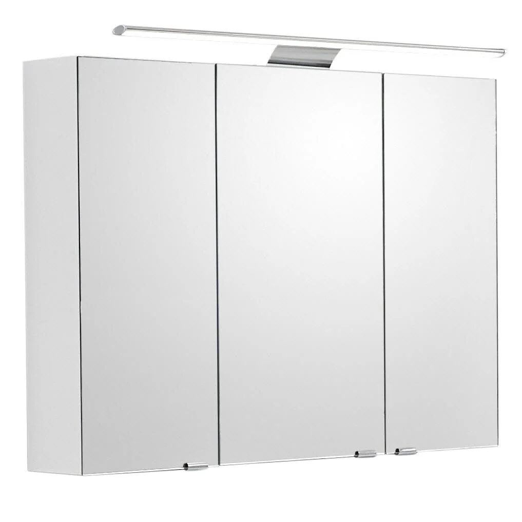 Steinkamp Life 2.0 Spiegelschrank 100 cm mit LED Aufsatzleuchte