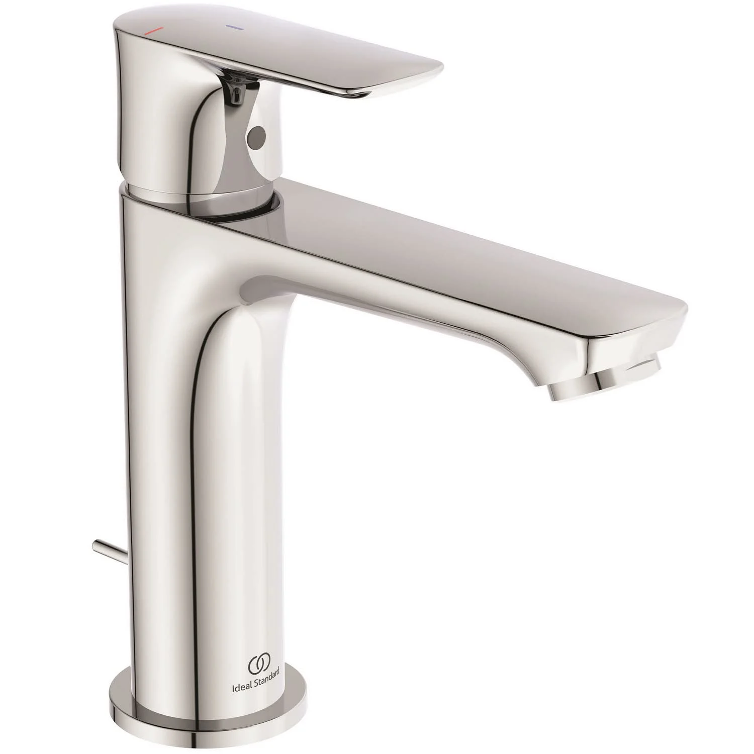 Ideal Standard Connect Air Grande Slim Waschtischarmatur mit Ablaufgarnitur, mit BlueStart-Funktion, Ausladung 12,5 cm Ideal Standard Connect Air Grande Slim Waschtischarmatur mit Ablaufgarnitur, mit BlueStart-Funktion, Ausladung 12,5 cm