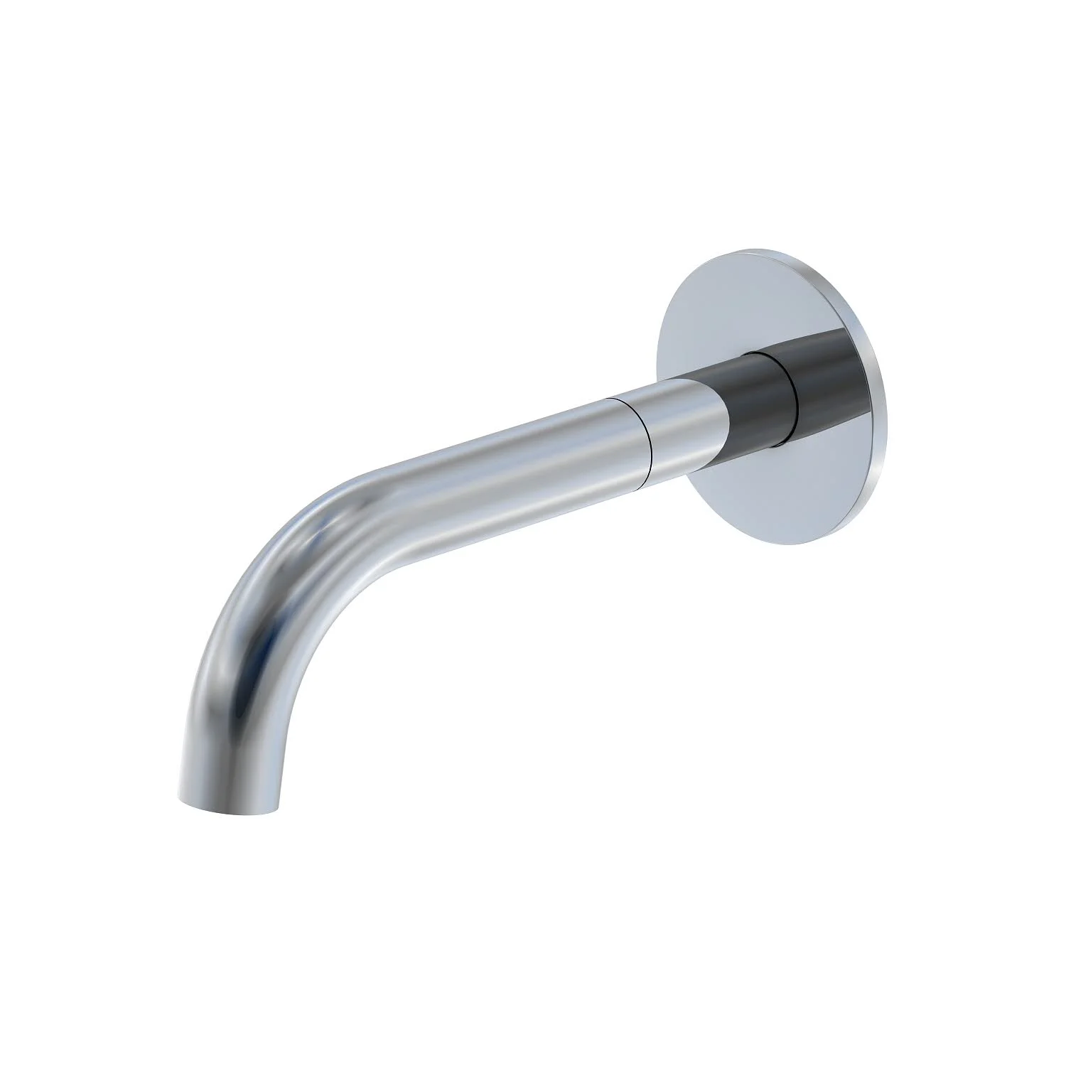 Steinberg Serie 100 Auslauf für Waschtisch oder Wanne Ausladung 19,5 cm