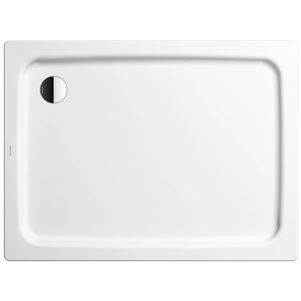 Kaldewei Duschplan 555-1 Duschwanne 80 x 120 x 6,5 cm mit Antislip