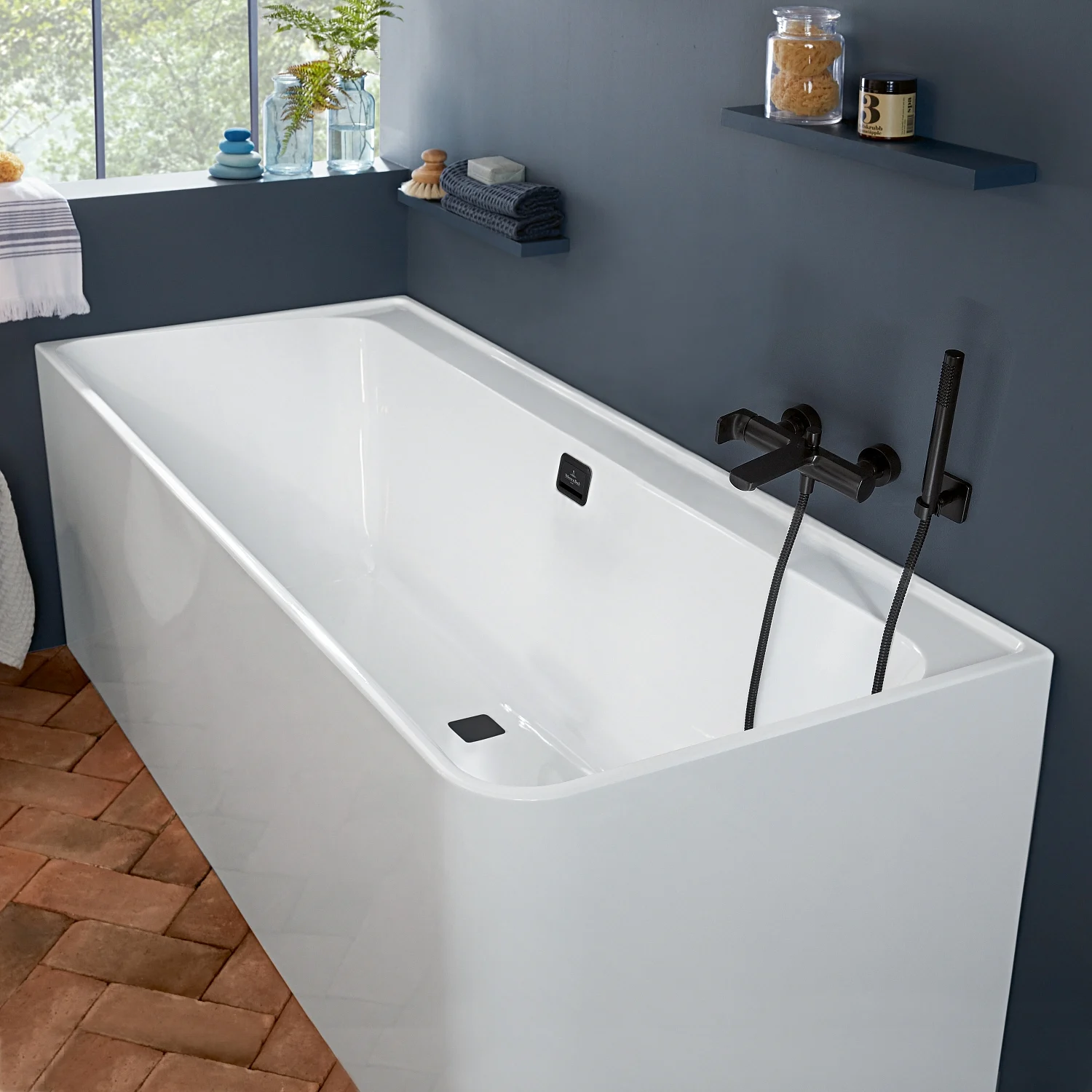 Villeroy & Boch Collaro Vorwand-Badewanne Duo 179 x 79 cm für Eckeinbau links Villeroy & Boch Collaro Vorwand-Badewanne Duo 179 x 79 cm für Eckeinbau links