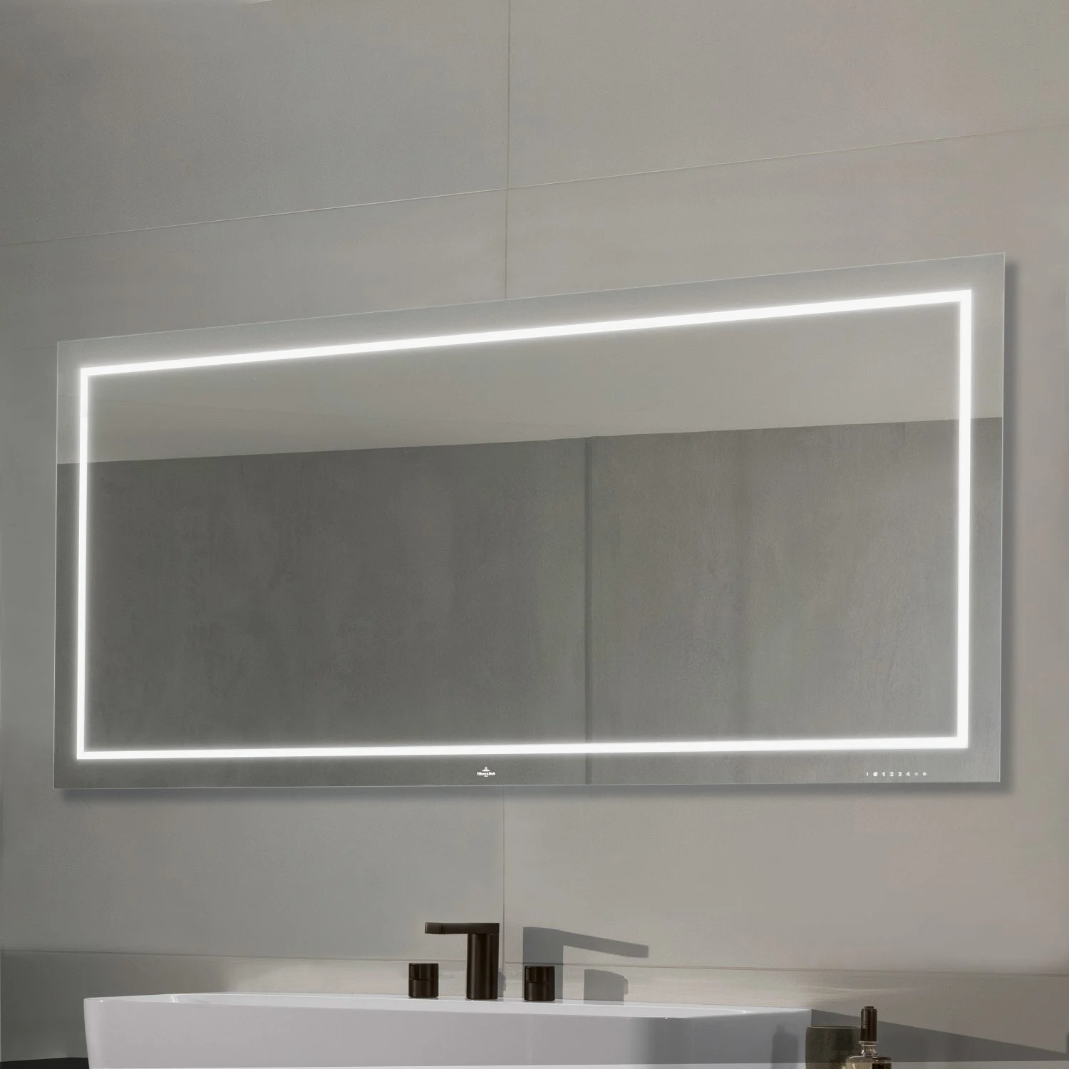 Villeroy & Boch Finion Badspiegel 160 x 75 cm mit LED-Beleuchtung