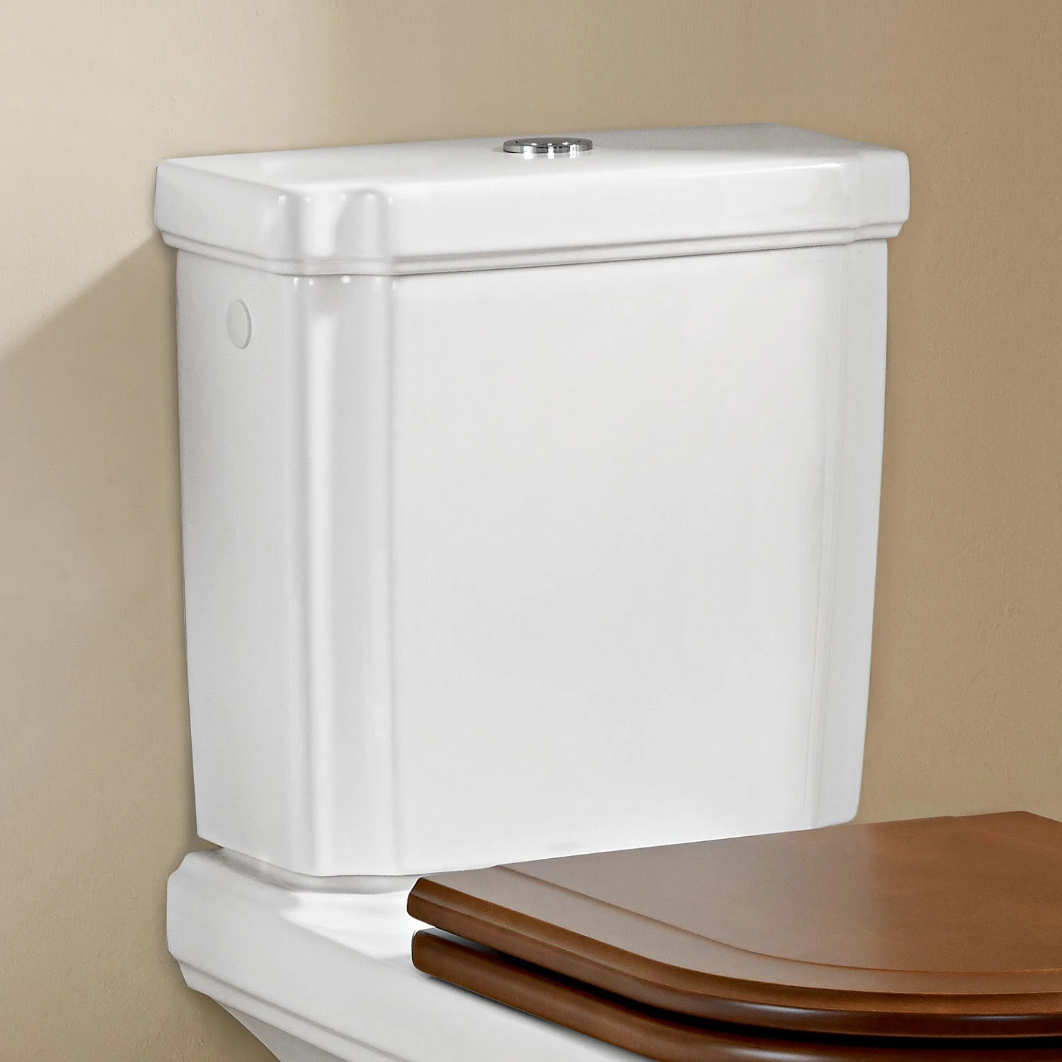 Villeroy & Boch Hommage Spülkasten, Duo-Spartaste edelmessing Villeroy & Boch Hommage Spülkasten, Duo-Spartaste edelmessing