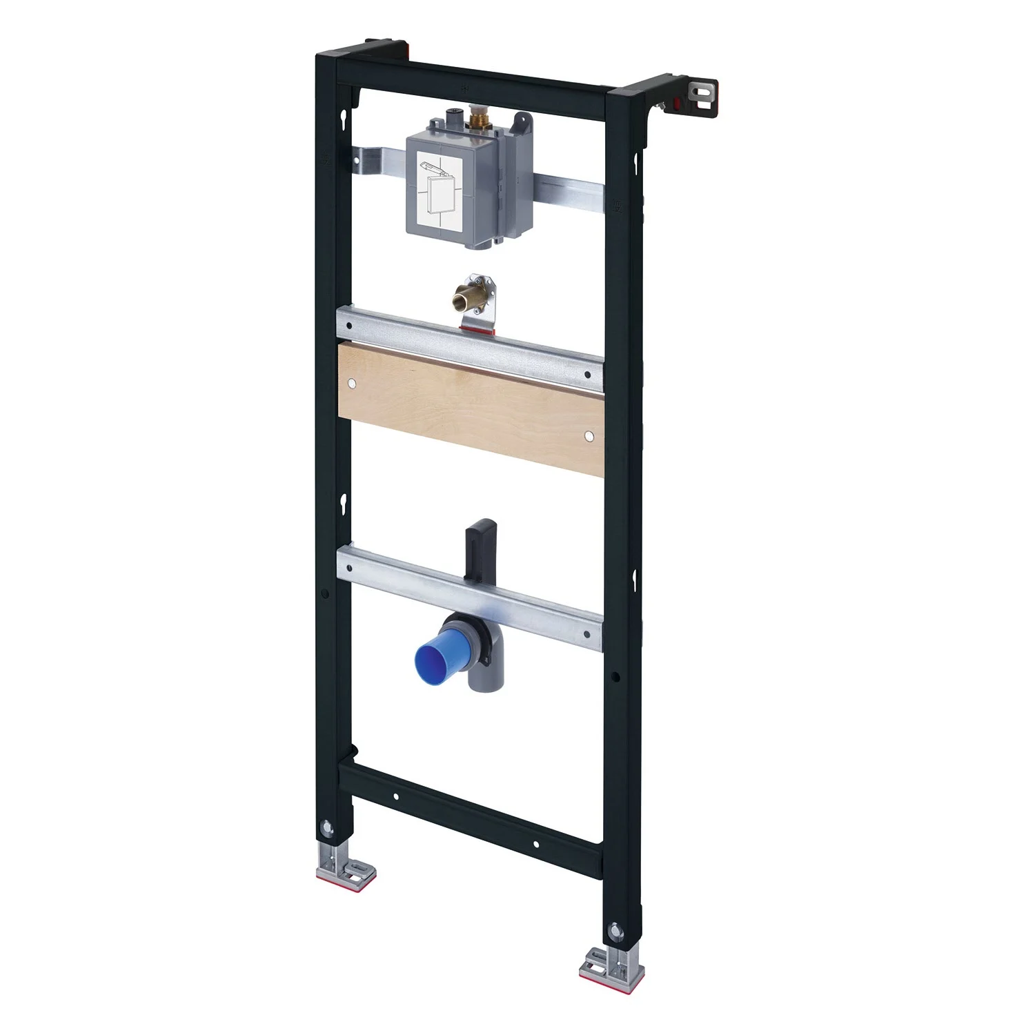 Duravit DuraSystem Urinal-Element, für Unterputzdruckspüler, pulverbeschichtet