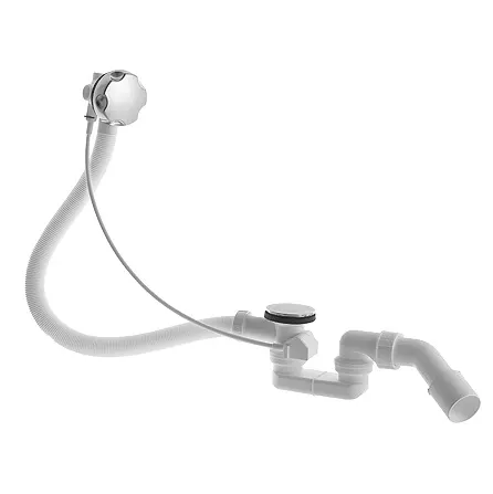 Duravit Ab- und Überlaufgarnitur für zentralen Ablauf