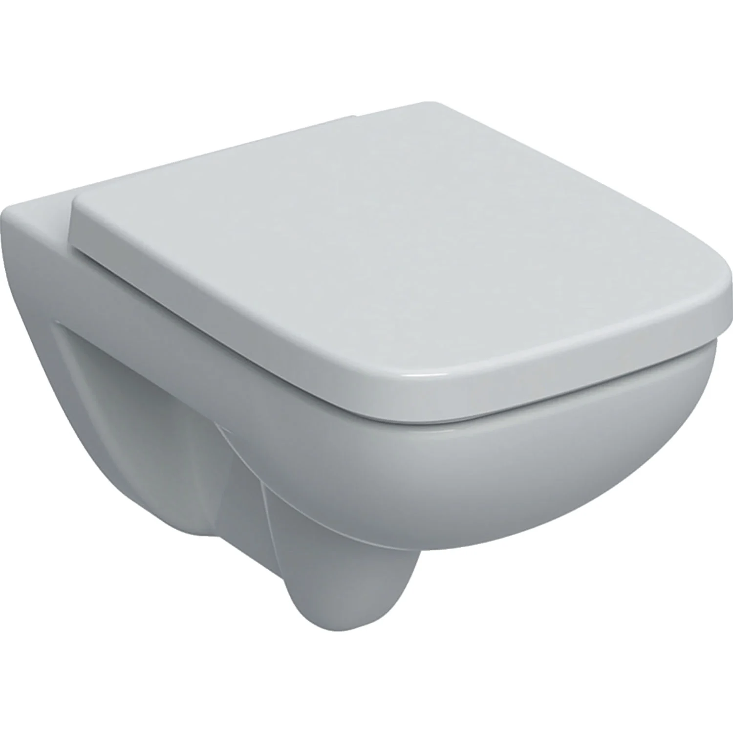 Geberit Renova Plan Set Wand-WC Tiefspüler, mit WC-Sitz