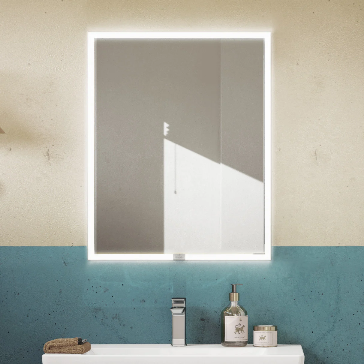 Villeroy & Boch My View Now Einbau-Spiegelschrank 60 cm, 1 Tür Anschlag links, mit Sensordimmer