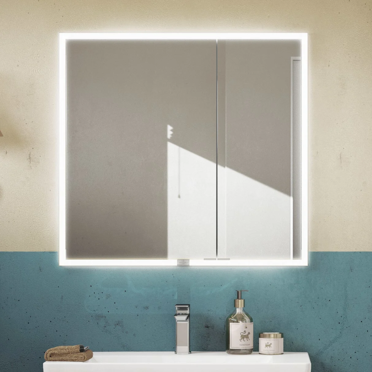 Villeroy & Boch My View Now Einbau-Spiegelschrank 80 cm, 2 Türen, Smart Home fähig