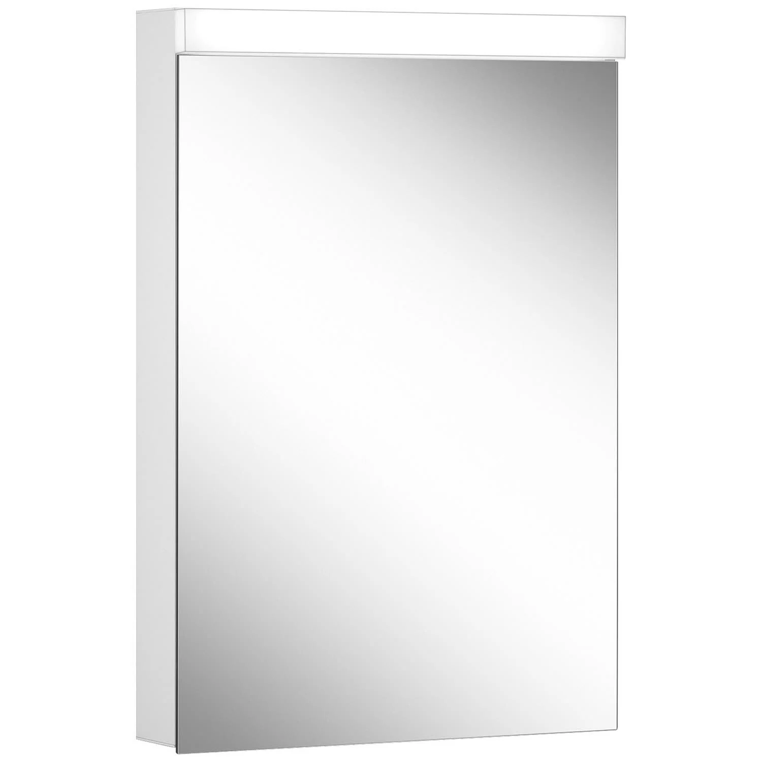 Schneider LOW plus LED Spiegelschrank LOP 50/1/LED/R 49,5 x 74,7 cm, 4000 K, Steckdose rechts, DE