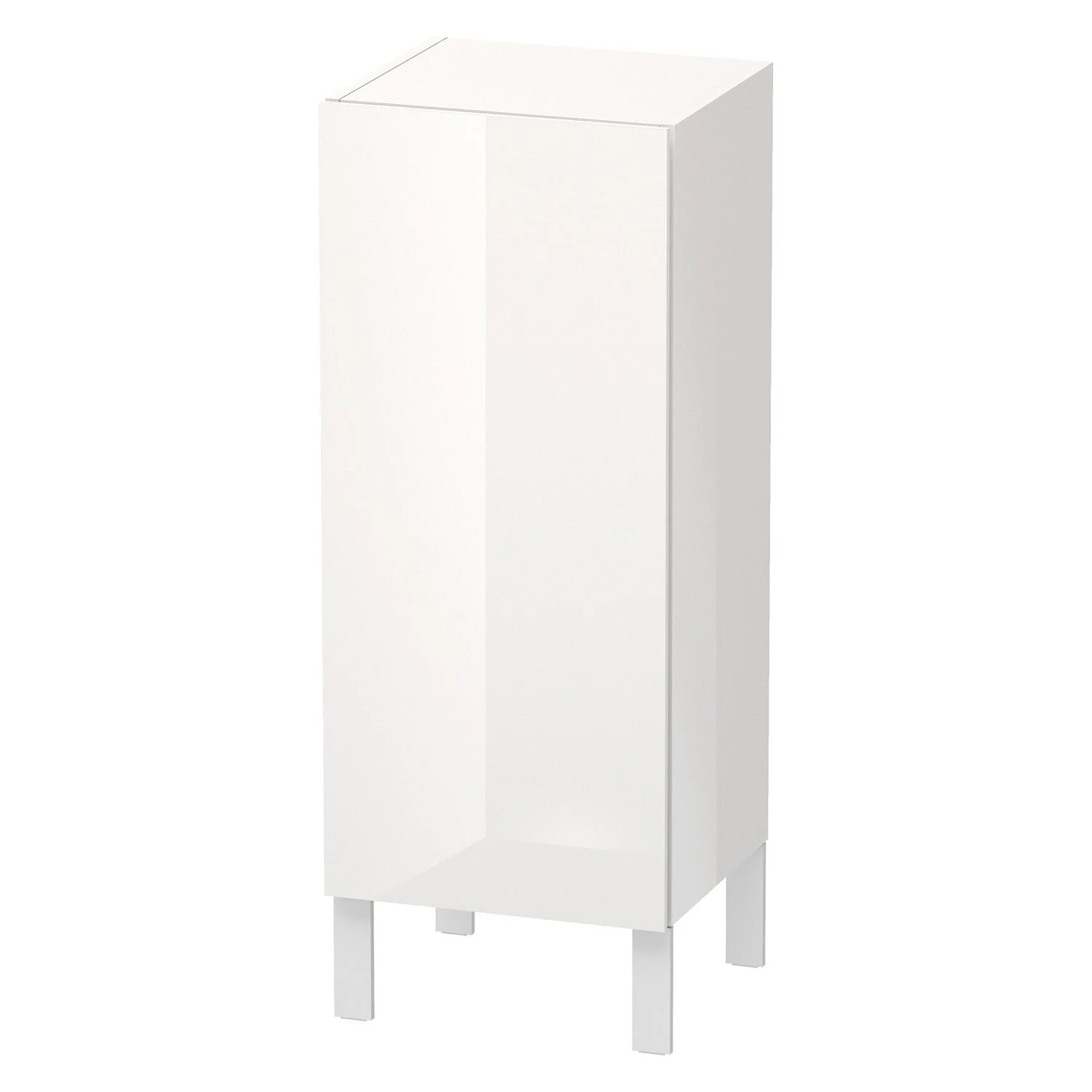 Duravit L-Cube Halbhochschrank Individual, Höhe bis 90 cm, mit 1 Tür, Anschlag Rechts