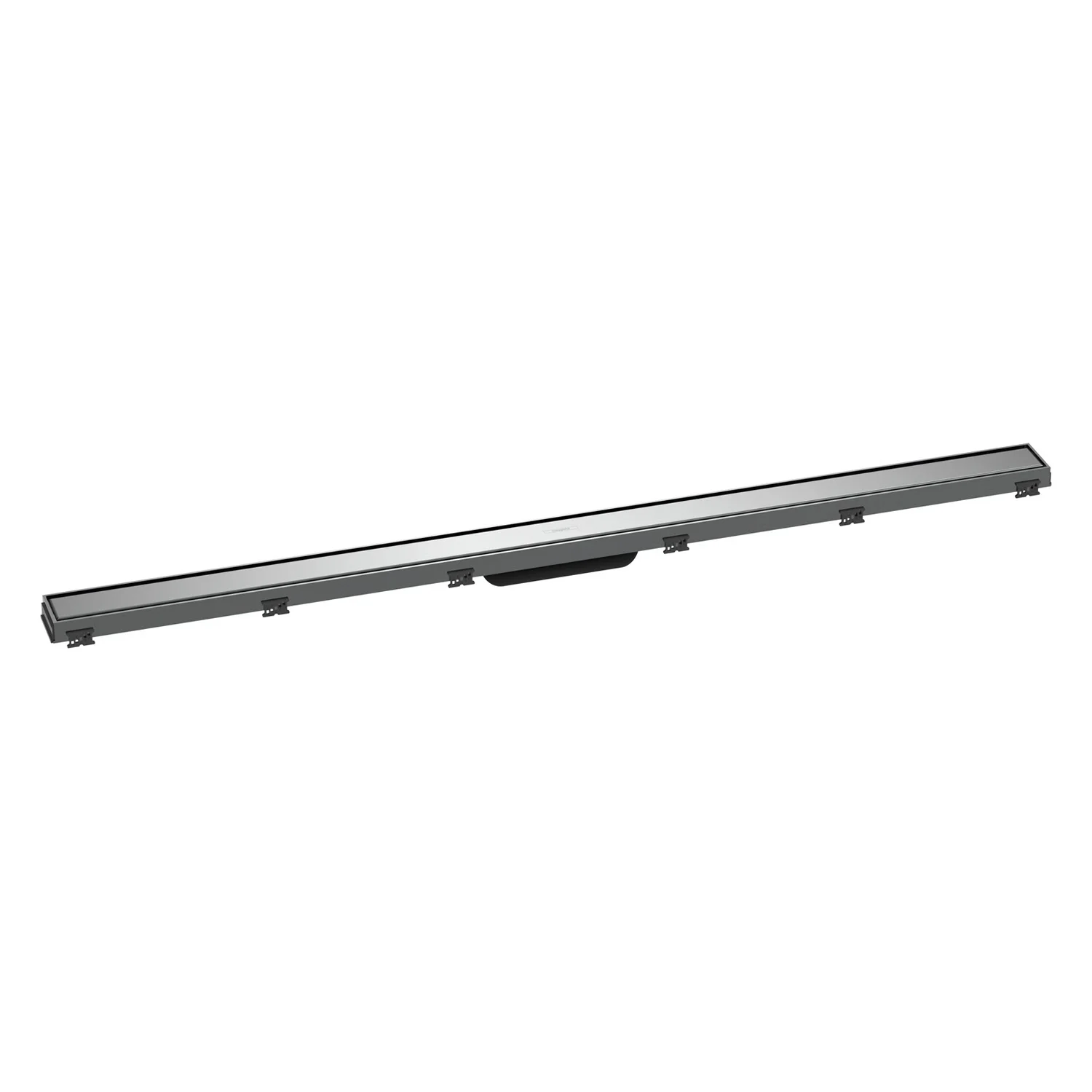 hansgrohe RainDrain Match Fertigset Duschrinne 120 cm, mit höhenverstellbarem Rahmen