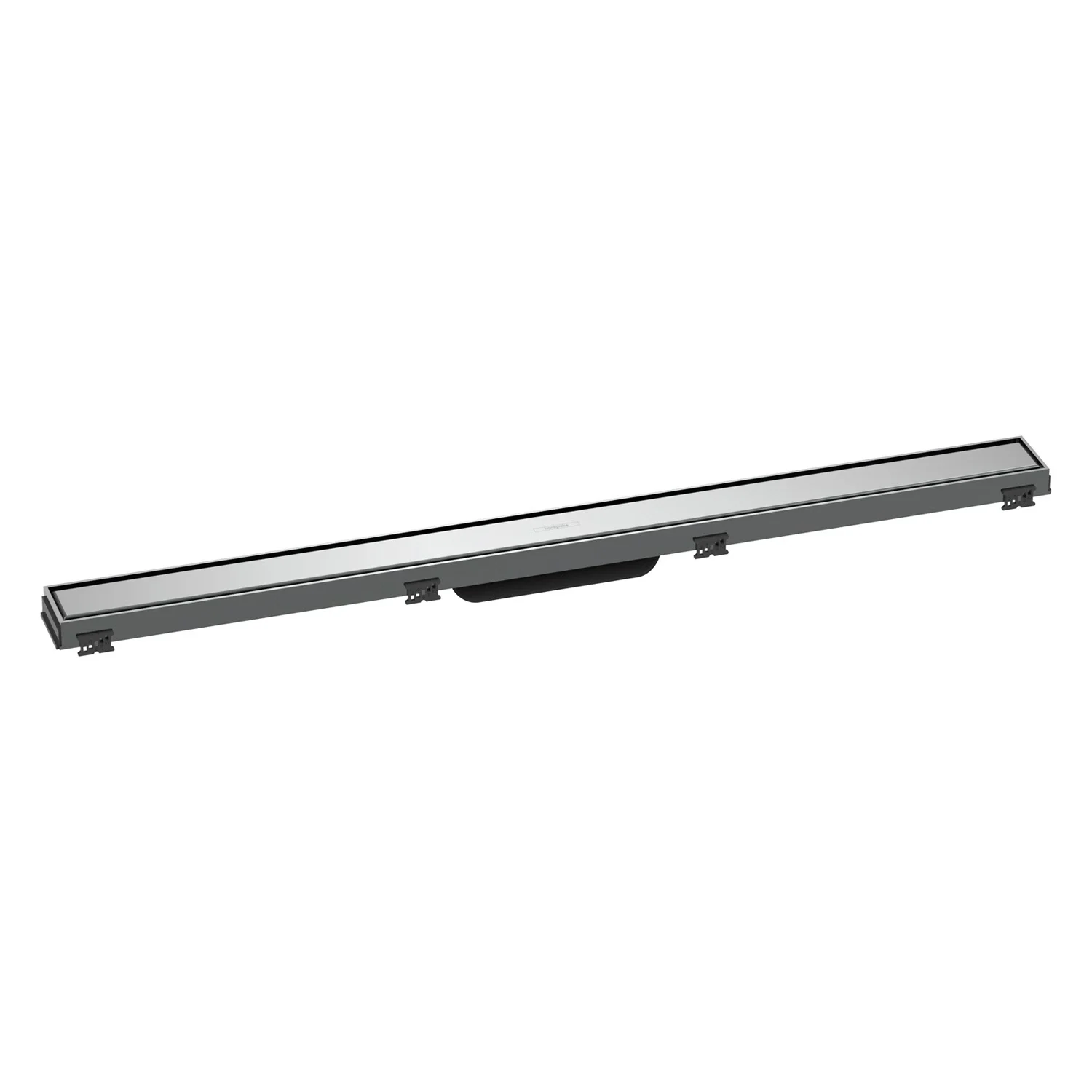 hansgrohe RainDrain Match Fertigset Duschrinne 90 cm, mit höhenverstellbarem Rahmen