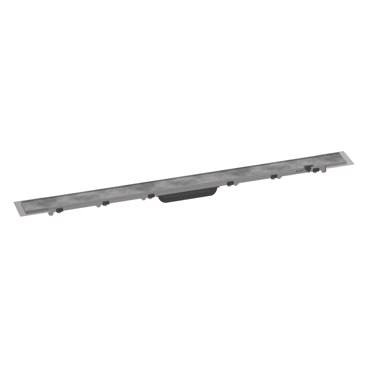 hansgrohe RainDrain Rock Fertigset Duschrinne 90 cm + 10 cm kürzbare Überlänge, befliesbar