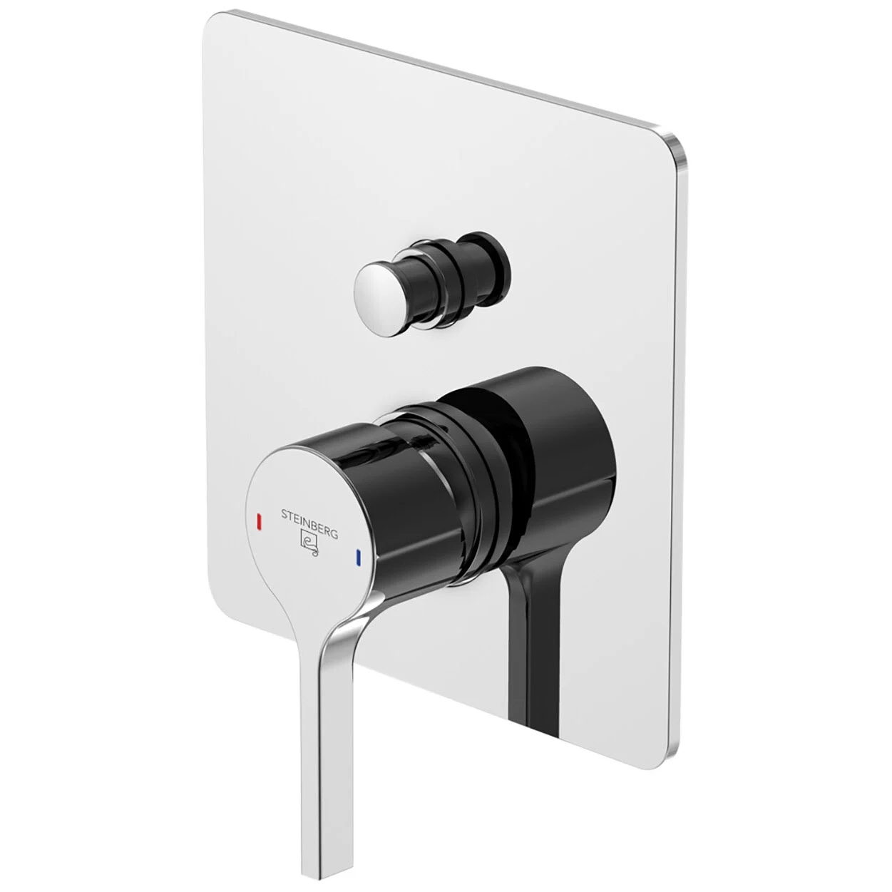 Steinberg Serie 230 Fertigmontageset Wanne-/Brausearmatur Unterputz