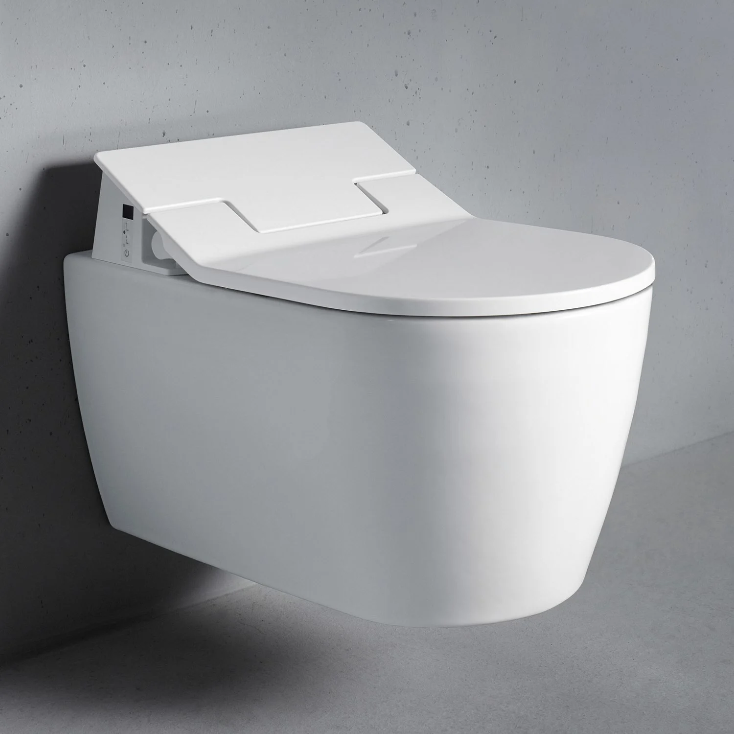 Duravit ME by Starck Wand-WC Rimless mit HygieneFlush für SensoWash