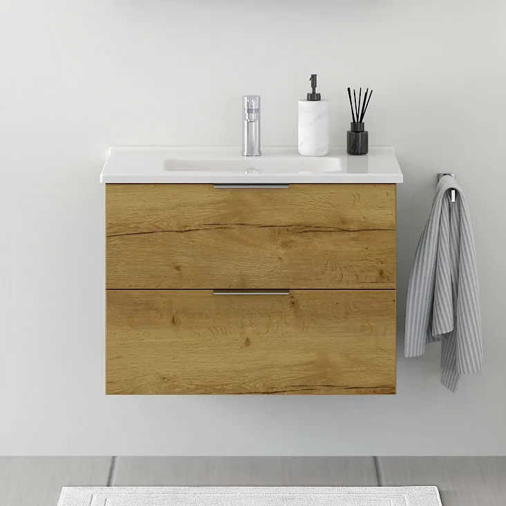 Steinkamp Living 2.0 Waschtisch 80 cm mit Unterschrank 77 cm