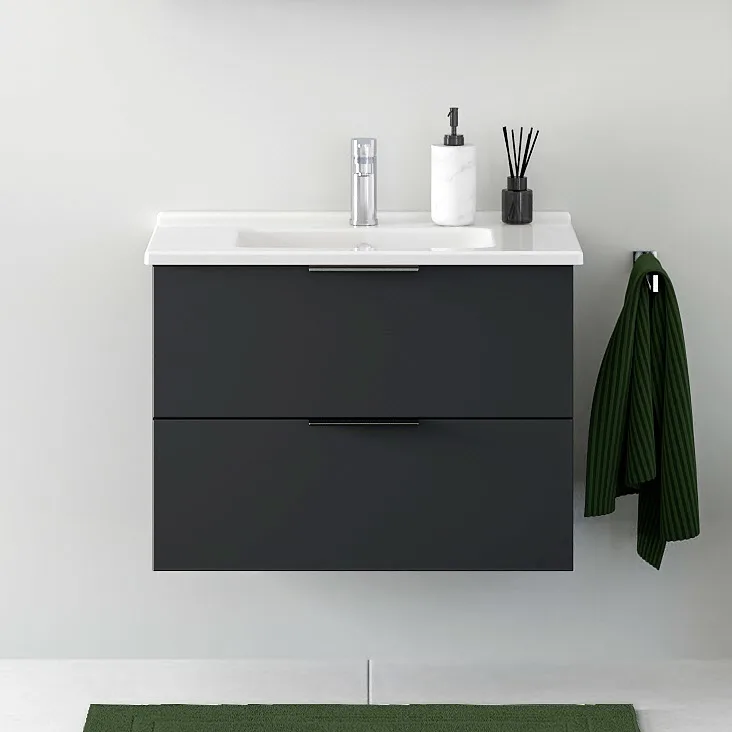 Steinkamp Living 2.0 Waschtisch 80 cm mit Unterschrank 77 cm