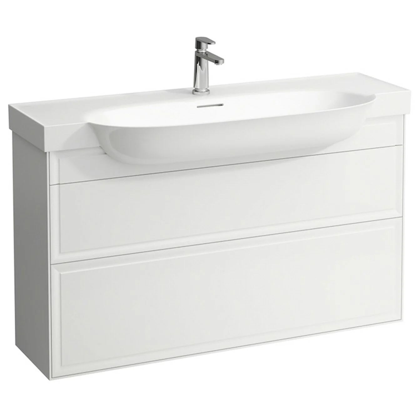 LAUFEN The New Classic Waschtischunterbau 117,6 cm mit 2 Schubladen
