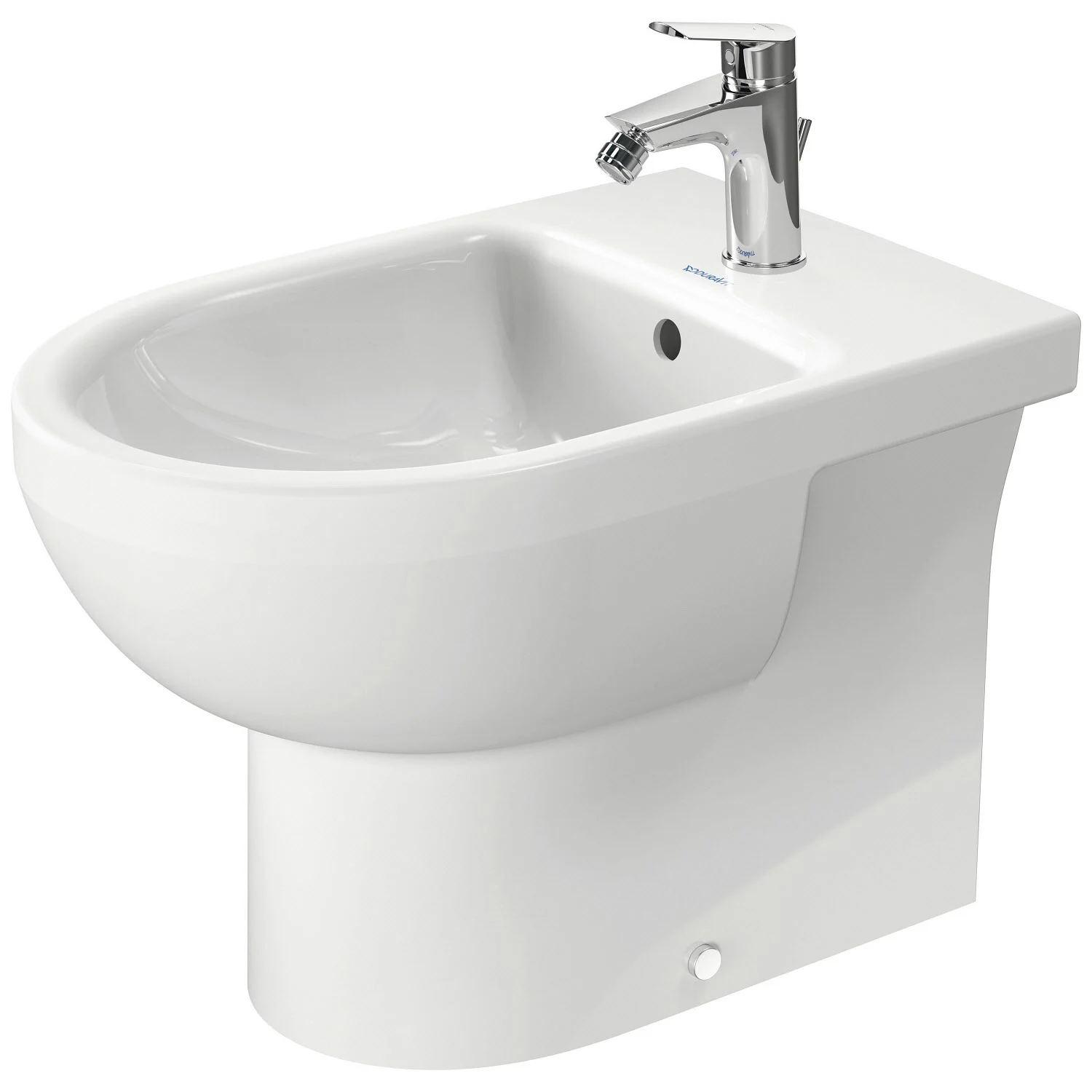 Duravit No. 1 Stand-Bidet back to Wall
