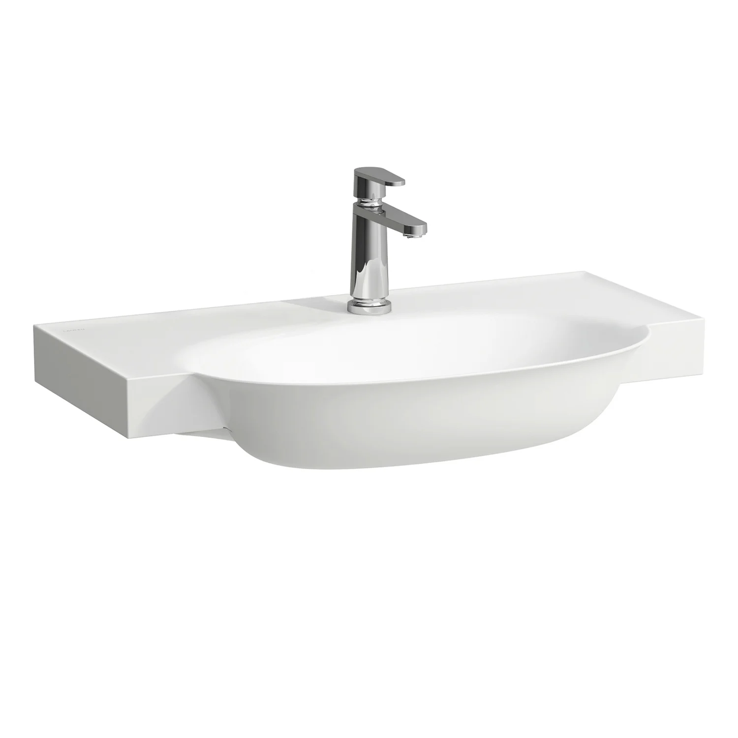 LAUFEN The New Classic Möbelwaschtisch 100 x 48 cm, mit 1 Hahnloch, ohne Überlauf LAUFEN The New Classic Möbelwaschtisch 100 x 48 cm, mit 1 Hahnloch, ohne Überlauf