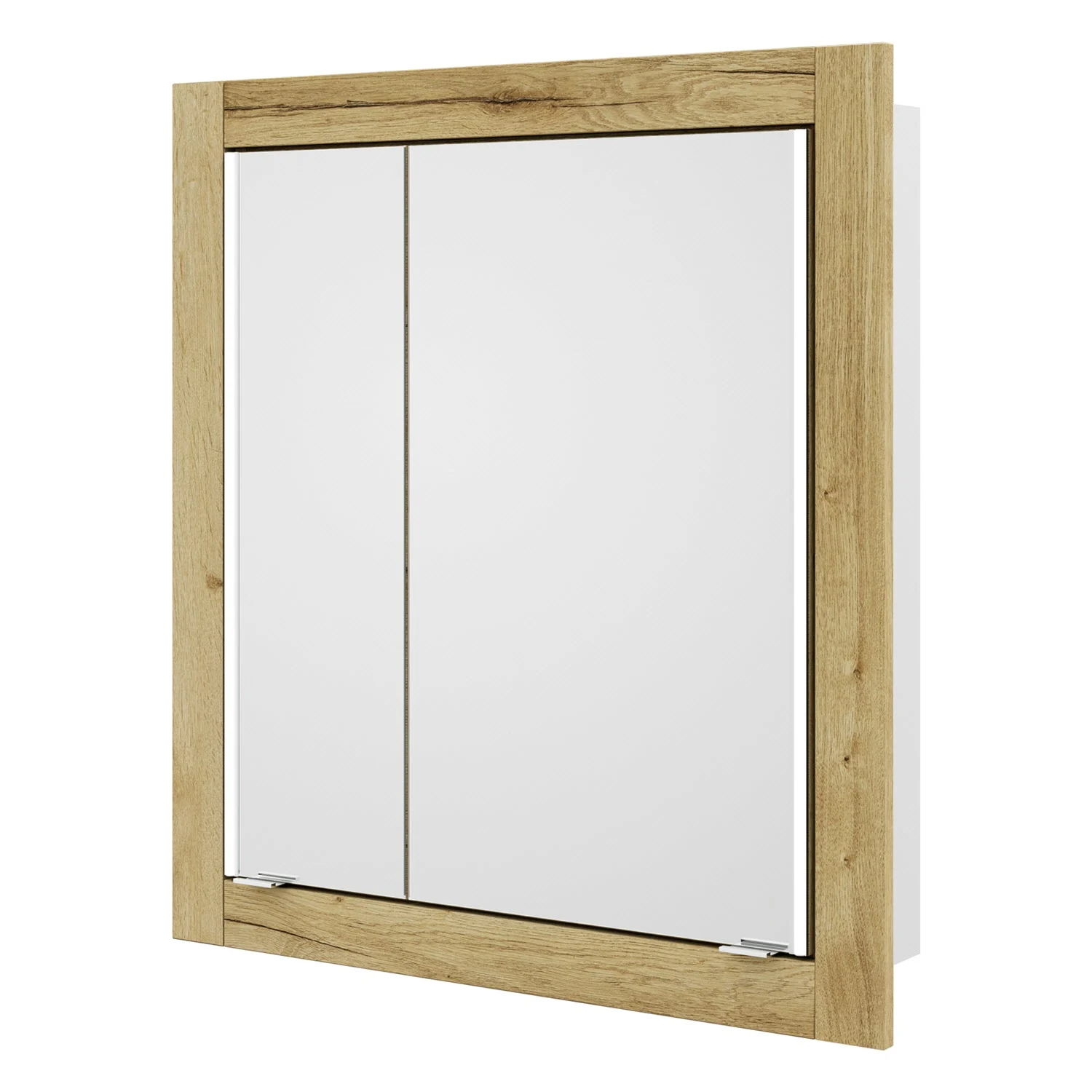 Steinkamp Value Einbauspiegelschrank 76,5 cm mit 2 Türen und LED-Beleuchtung