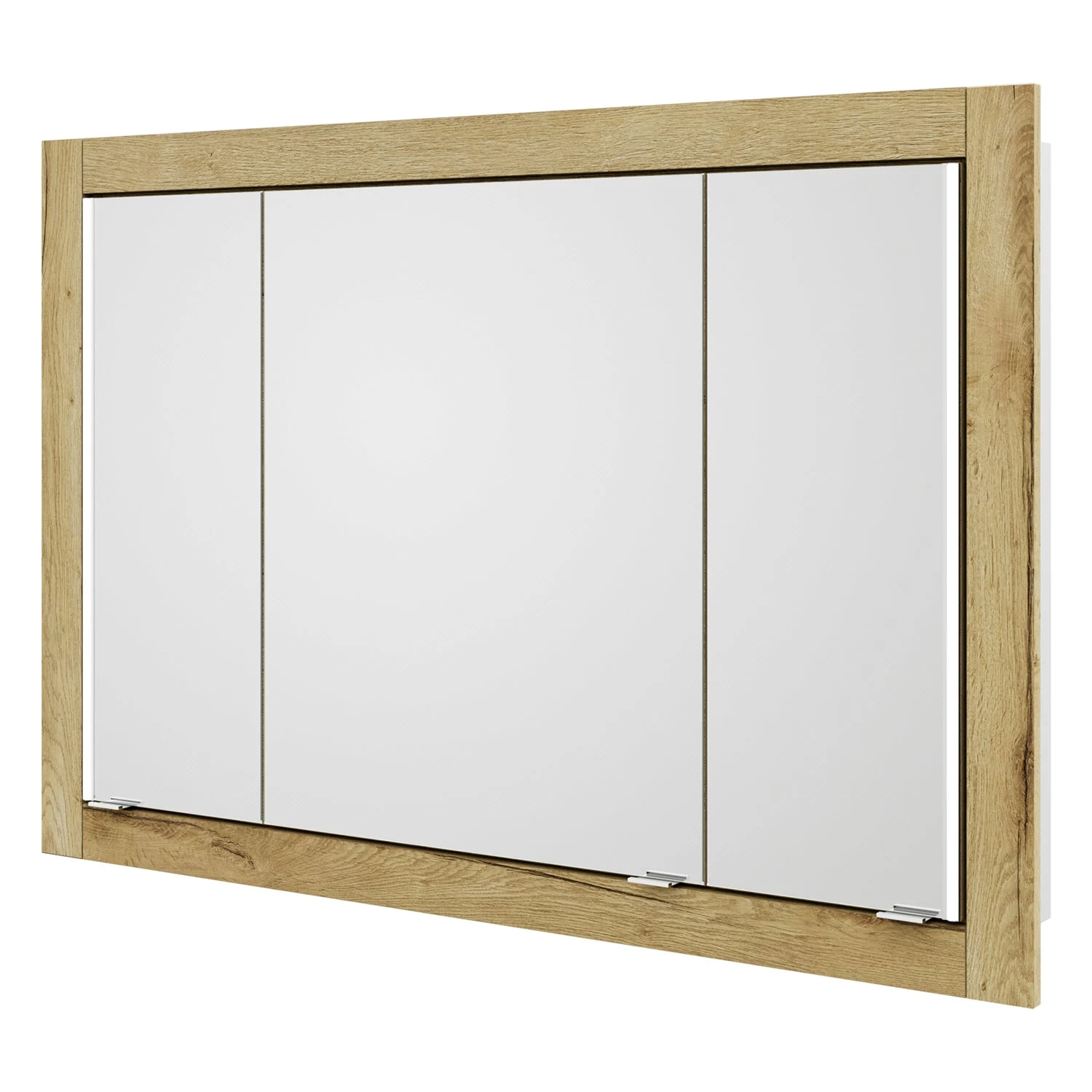 Steinkamp Value Einbauspiegelschrank 121,5 cm mit 3 Türen und LED-Beleuchtung