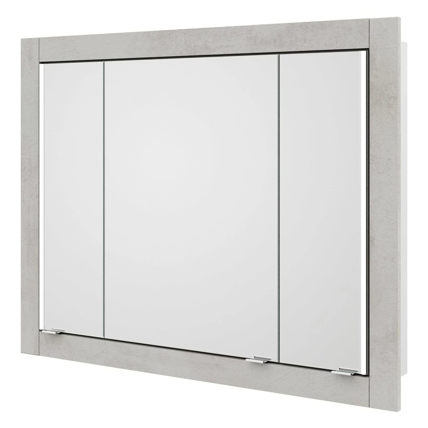 Steinkamp Value Einbauspiegelschrank 106,5 cm mit 3 Türen und LED-Beleuchtung