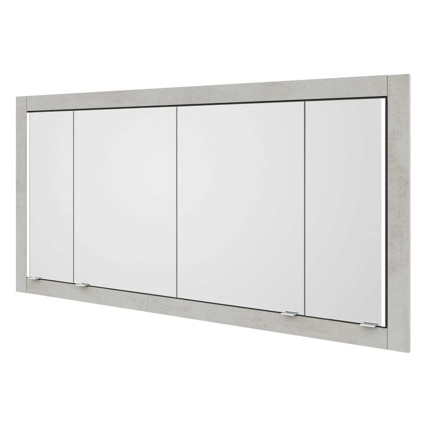Steinkamp Value Einbauspiegelschrank 166,5 cm mit 4 Türen und LED-Beleuchtung