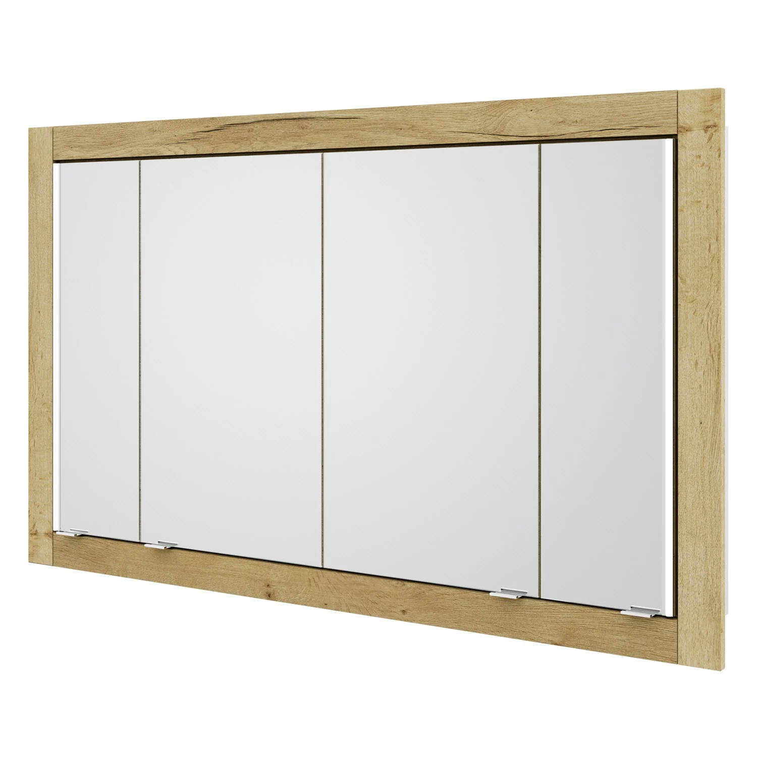 Steinkamp Value Einbauspiegelschrank 136,5 cm mit 4 Türen und LED-Beleuchtung