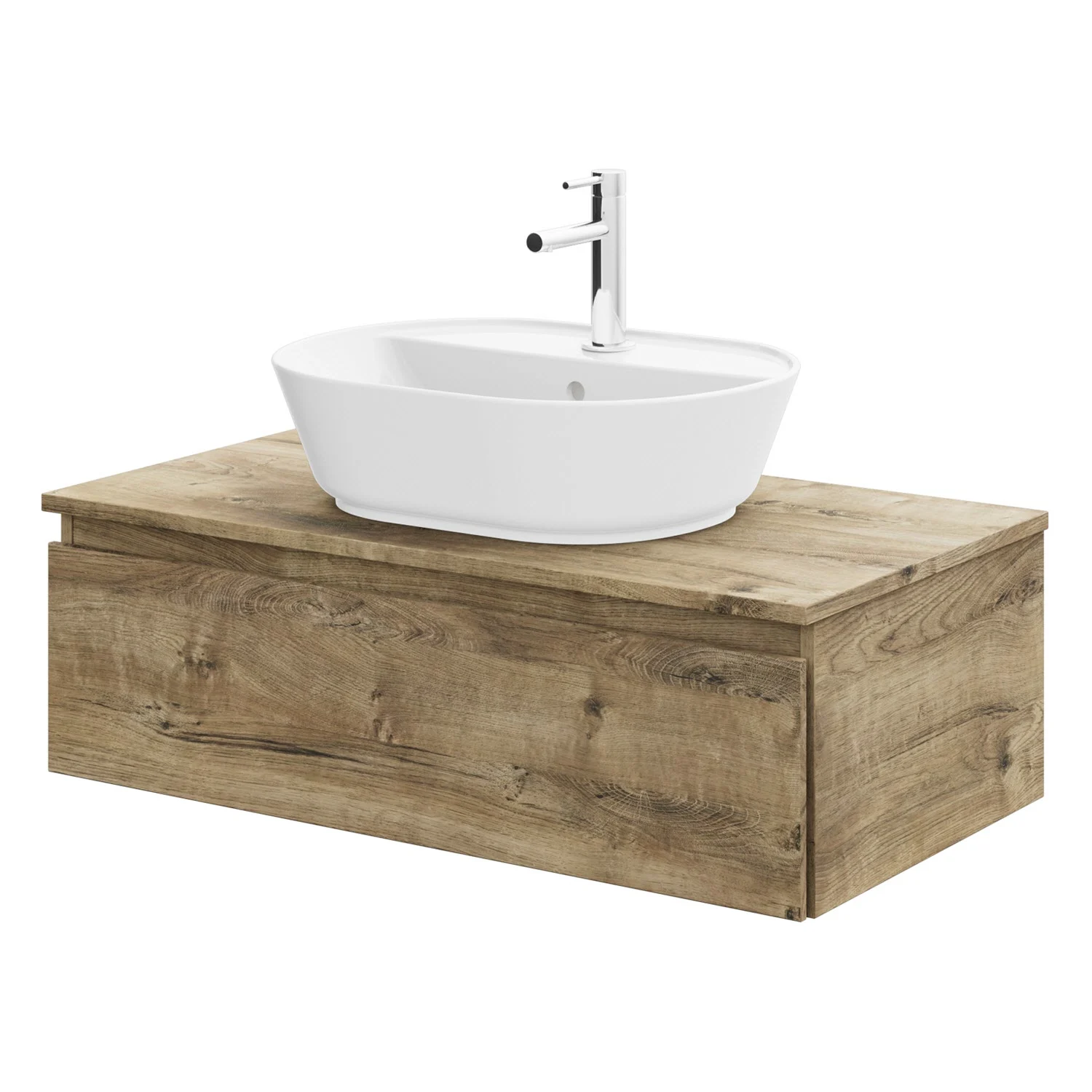 Steinkamp Value Waschtischkonsole 91 cm mit 1 Auszug Steinkamp Value Waschtischkonsole 91 cm mit 1 Auszug