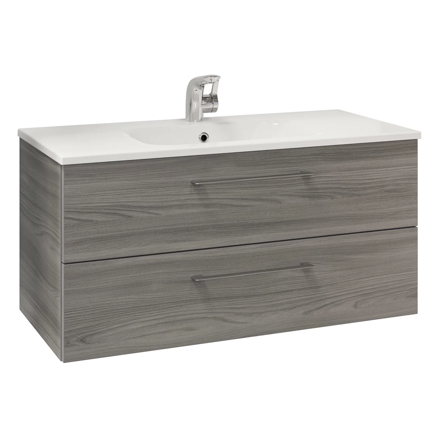 Steinkamp Joy 2.0 Waschtischunterschrank 100 cm mit Pelipal Waschtisch