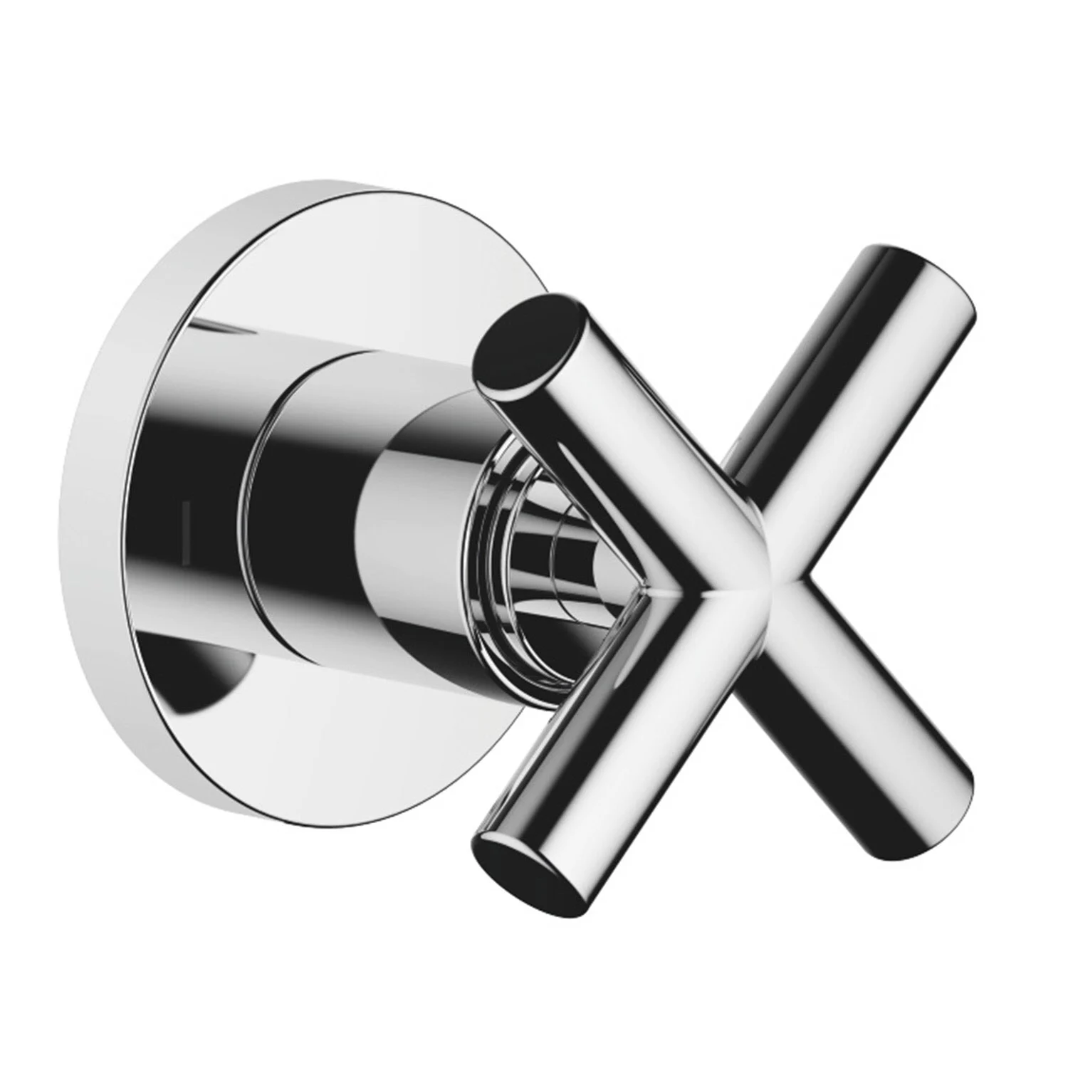 Dornbracht TARA UP-Zweiwege-Umstellung mit Kreuzgriff