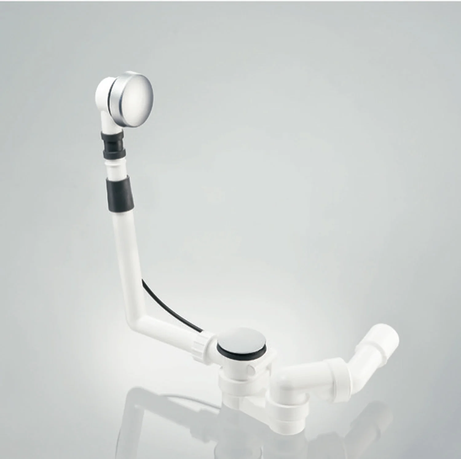 Sturotec Badewannen Ab- und Überlaufgarnitur mit Excenter für Normallänge