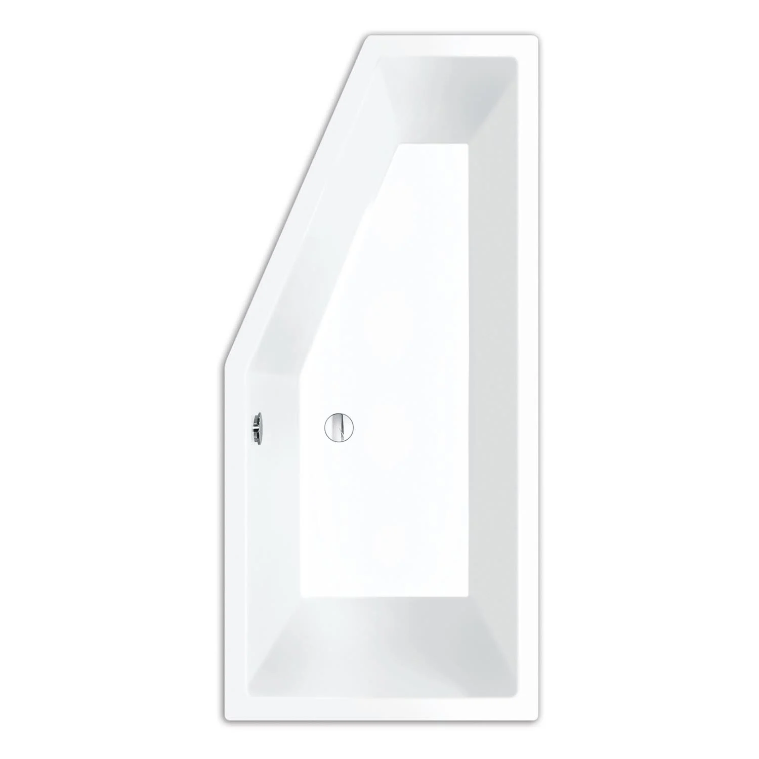 Steinkamp Life Raumsparbadewanne 180 x 80 cm Ausführung links