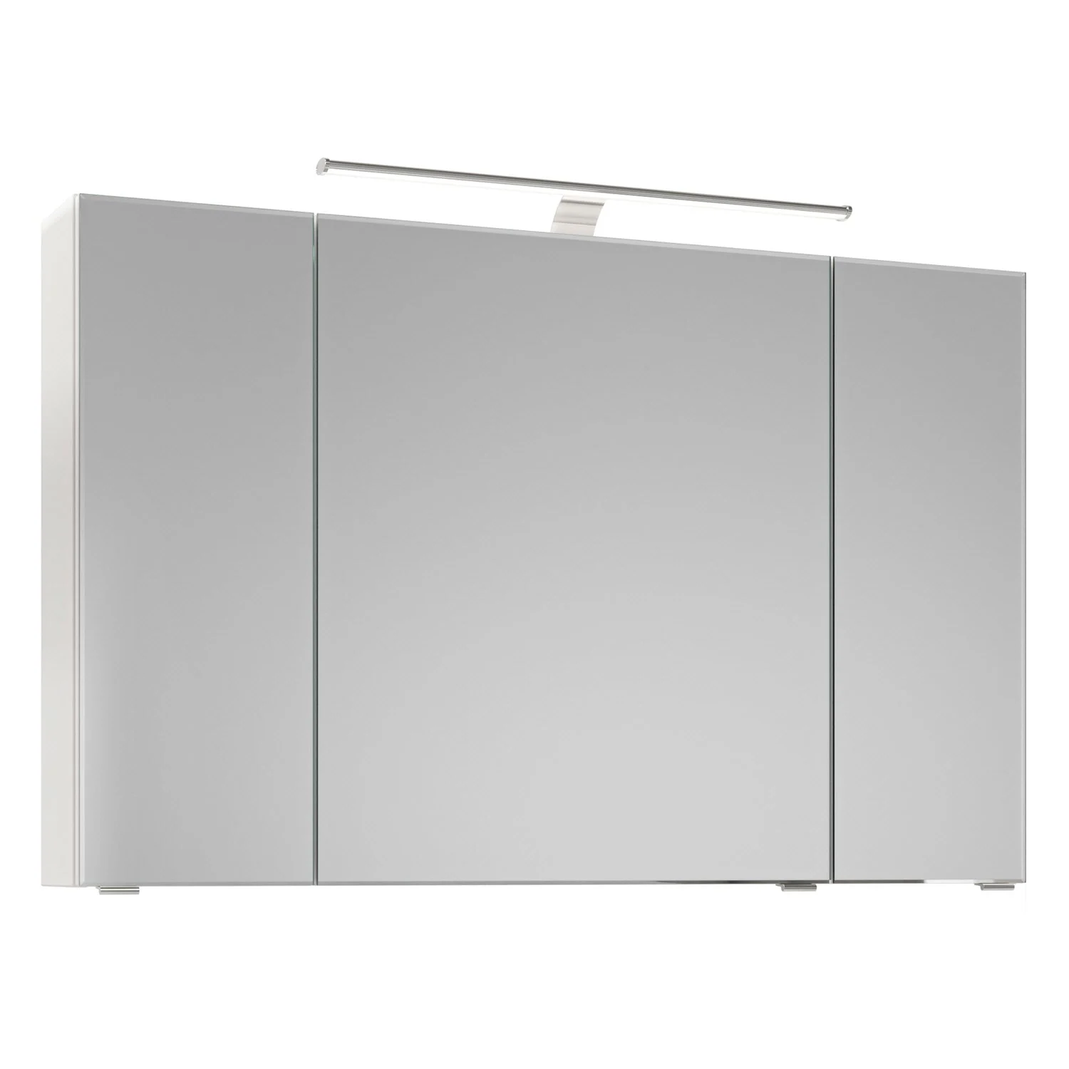 Steinkamp Joy 2.0 Spiegelschrank 110 cm mit 3 Türen und LED-Aufsatzleuchte