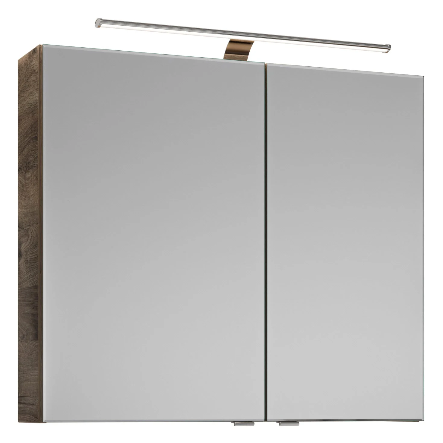 Steinkamp Joy 2.0 Spiegelschrank 80 cm mit 2 Türen und LED-Aufsatzleuchte