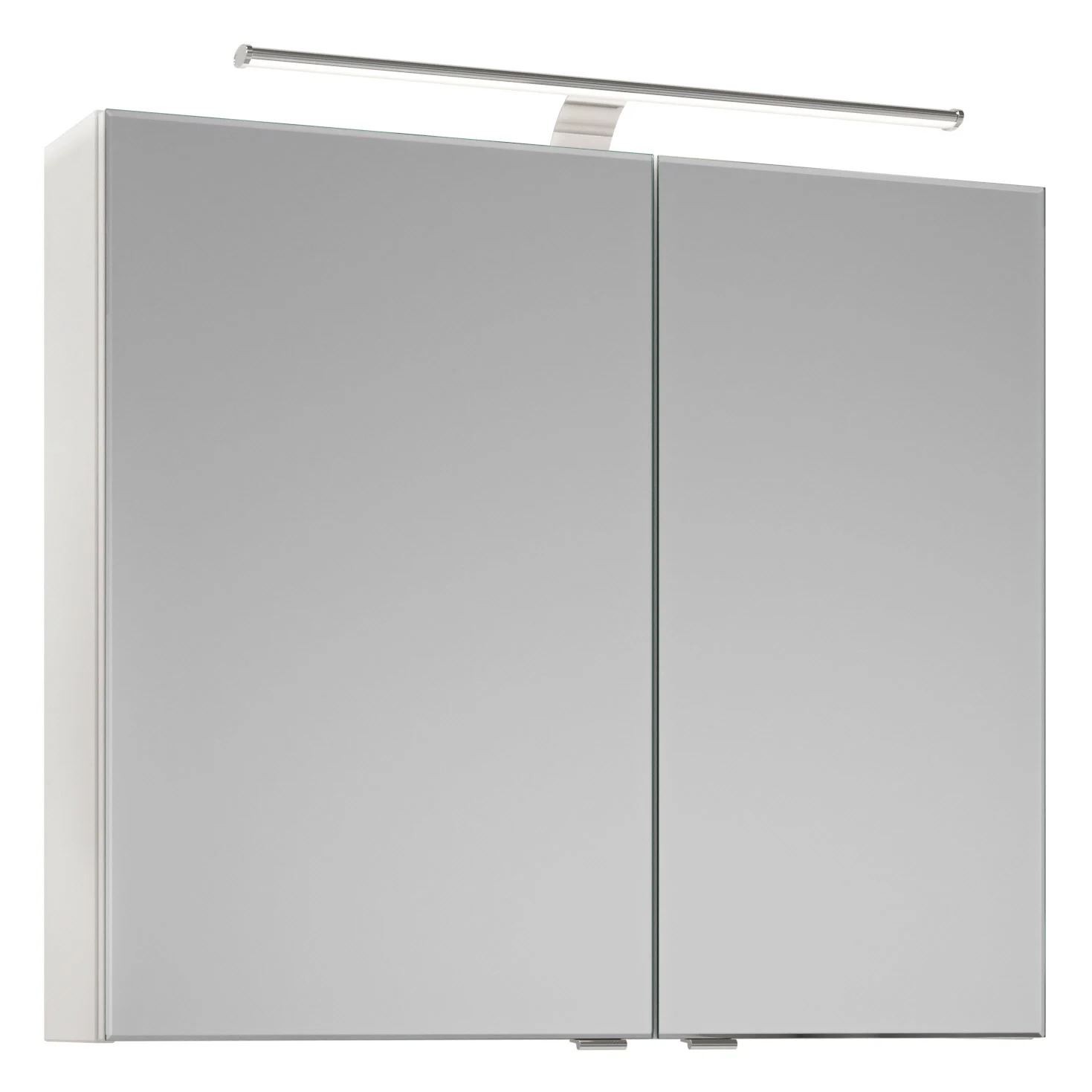 Steinkamp Joy 2.0 Spiegelschrank 80 cm mit 2 Türen und LED-Aufsatzleuchte