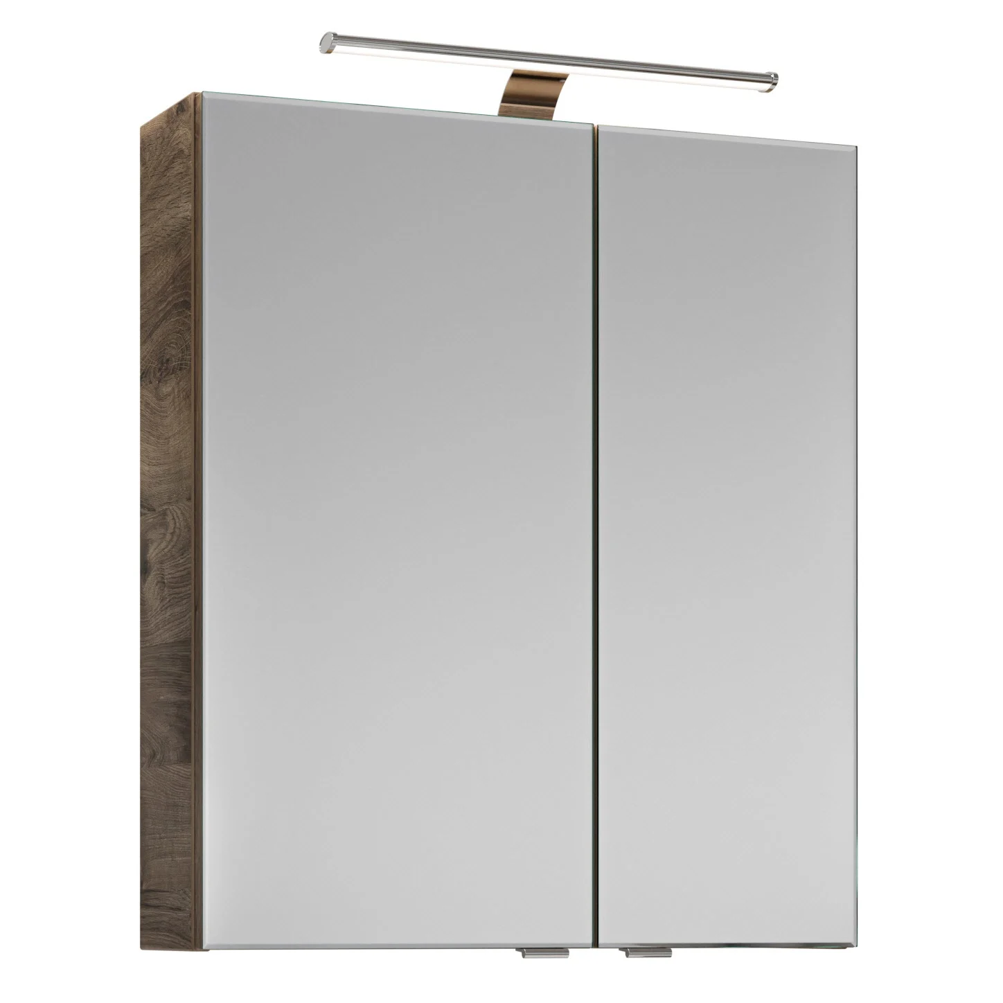 Steinkamp Joy 2.0 Spiegelschrank 60 cm mit 2 Türen und LED-Aufsatzleuchte