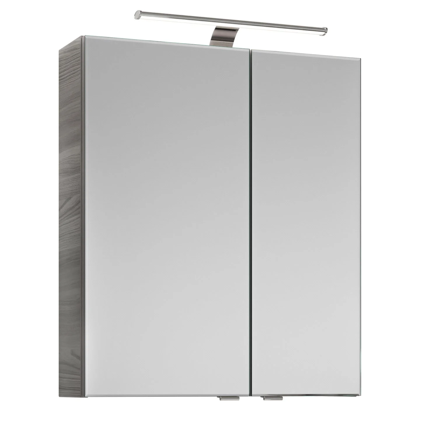 Steinkamp Joy 2.0 Spiegelschrank 60 cm mit 2 Türen und LED-Aufsatzleuchte