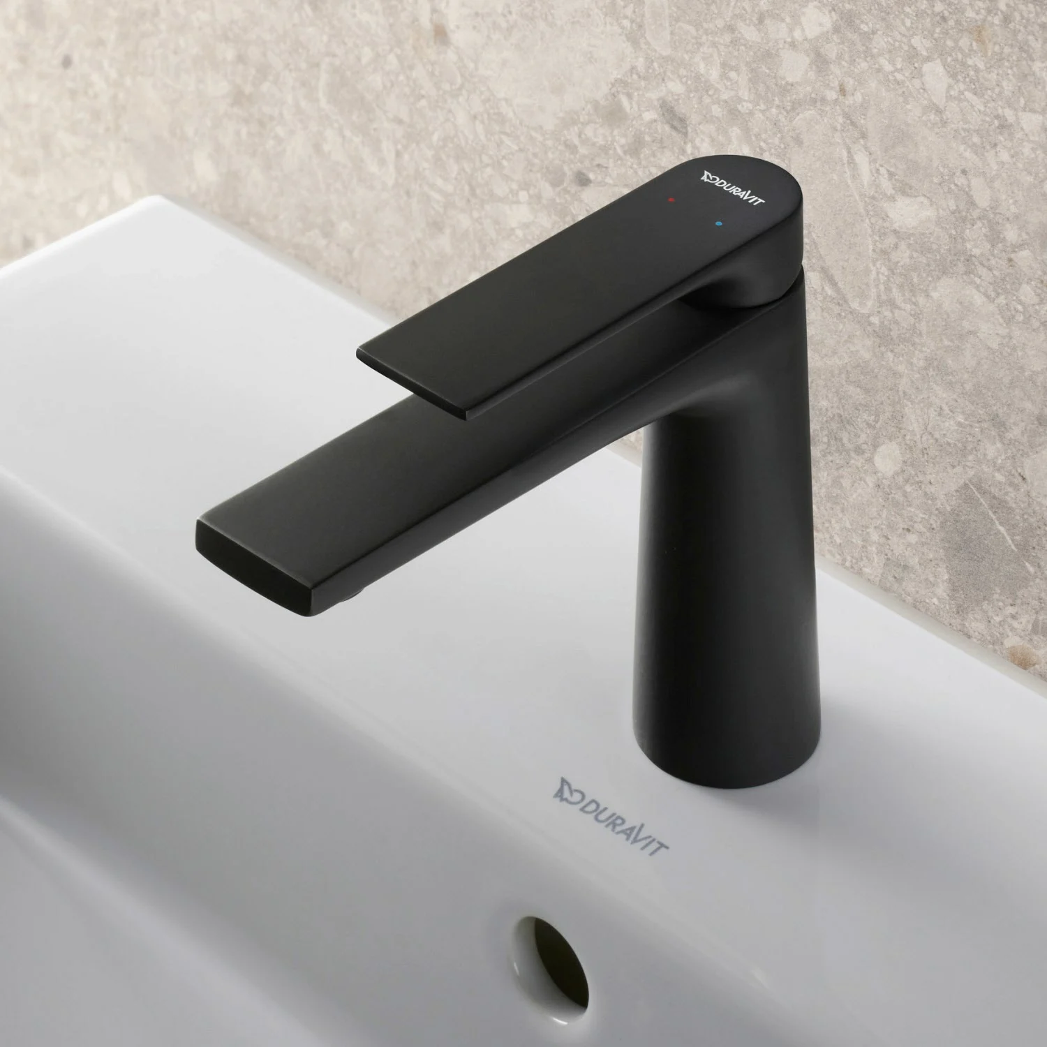 Duravit Tulum Einhebel-Waschtischmischer M FreshStart, ohne Ablaufgarnitur