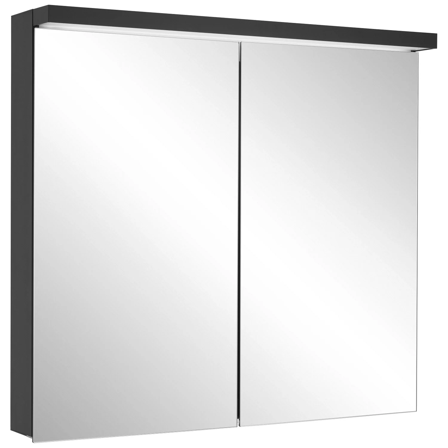 Schneider BORDO TW Spiegelschrank ALU1 70/2/TW 69,5 x 73,1 cm, DE