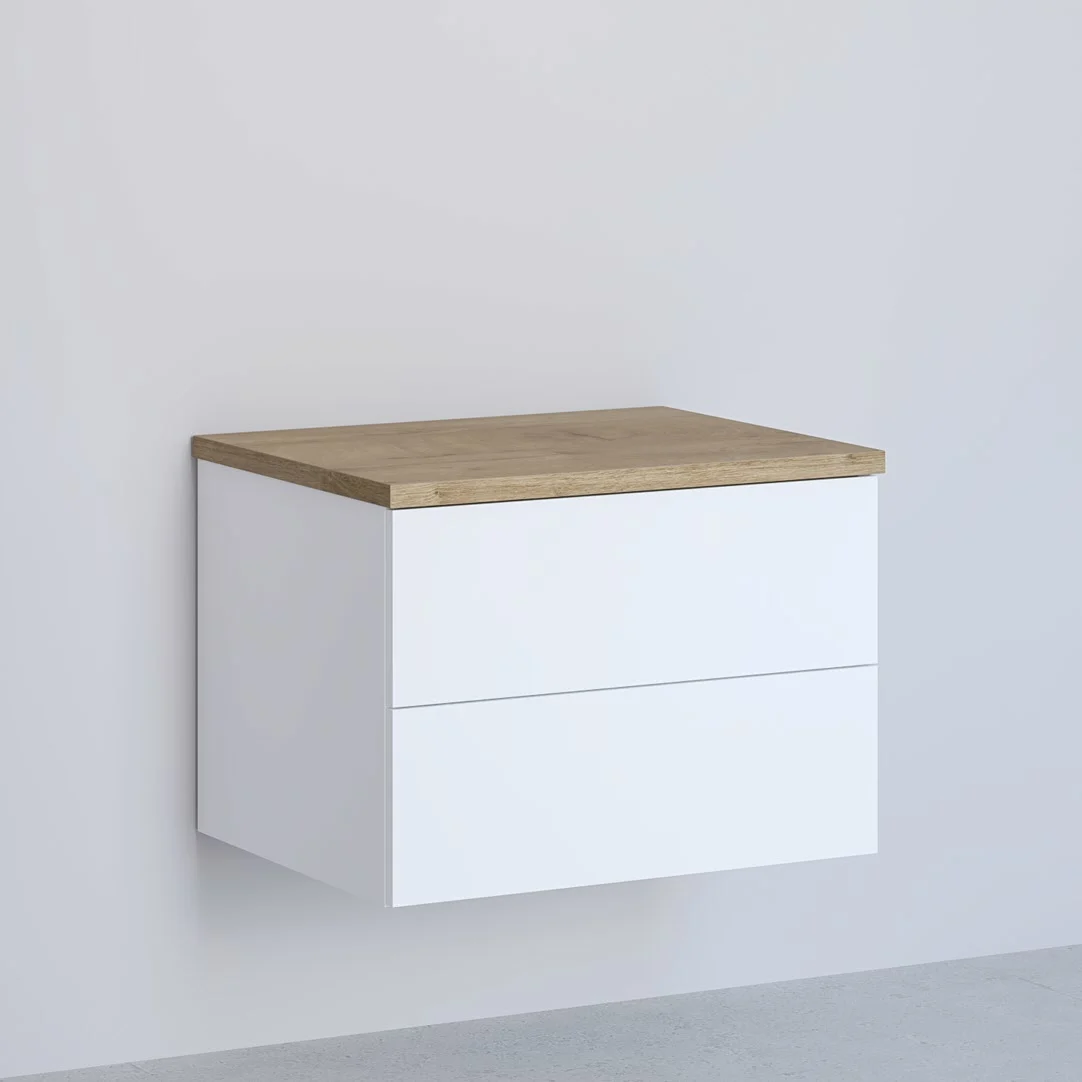 Kronenbach Cube Sideboard 61 cm mit 2 Auszügen und TIP-ON