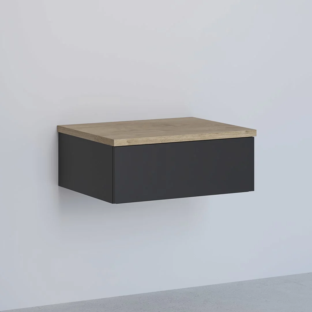 Kronenbach Cube Sideboard 61 cm mit 1 Auszug und TIP-ON