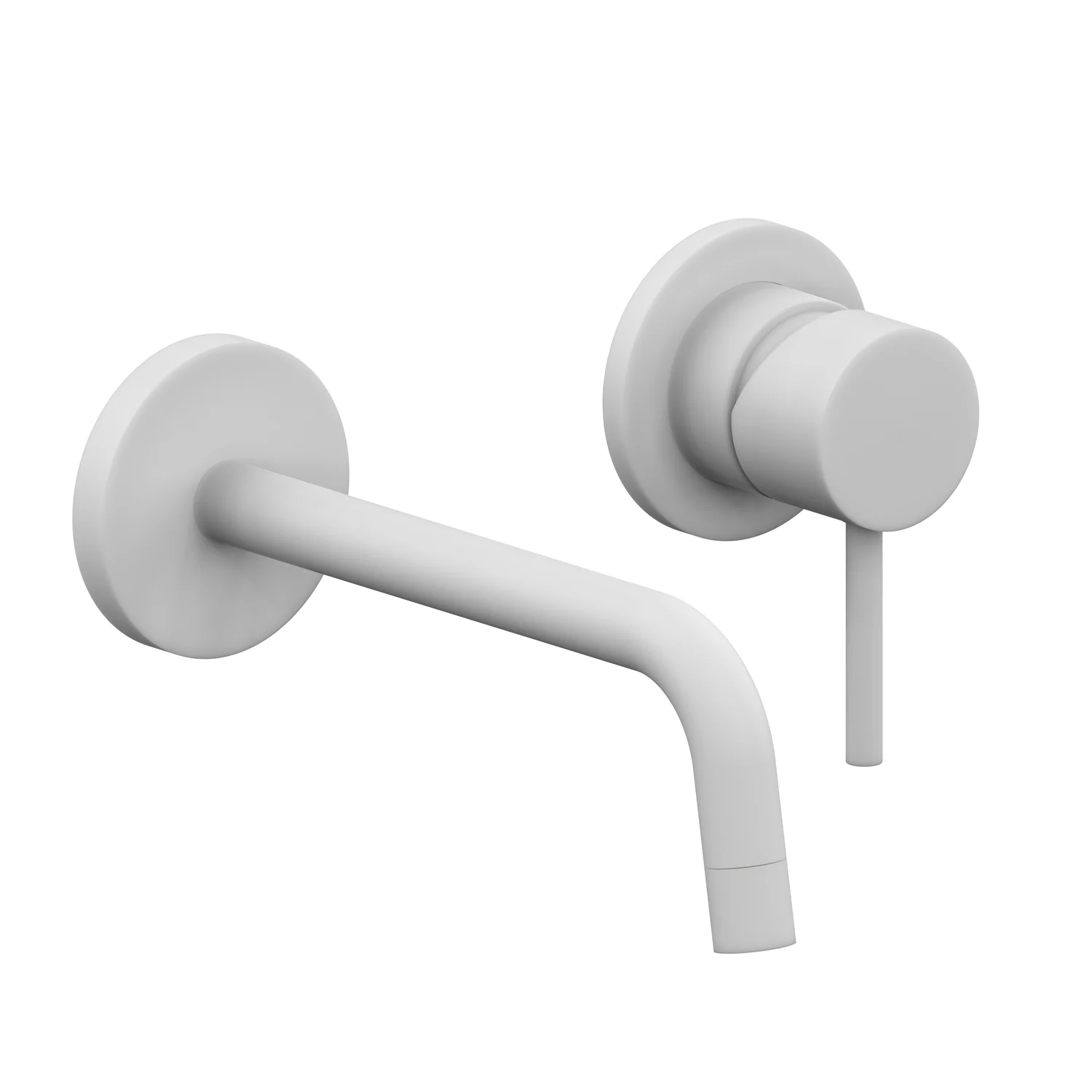 Kronenbach Lima 2.0 White Waschtisch-Wandarmatur 17,5 cm inkl. Grundkörper