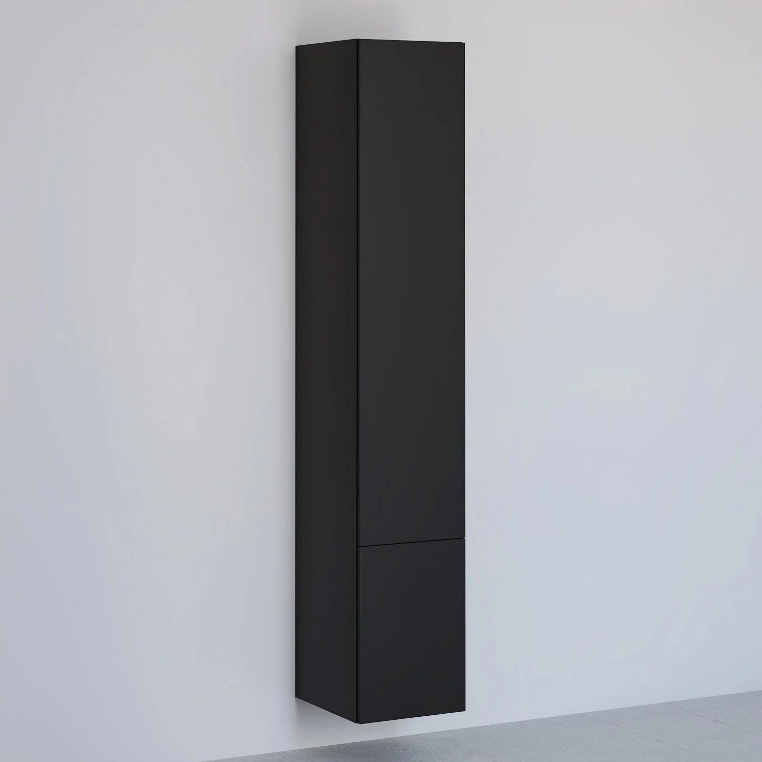 Kronenbach Cube Hochschrank 30 x 168 cm, 1 Auszug, 1 Tür, Anschlag rechts, mit TIP-ON