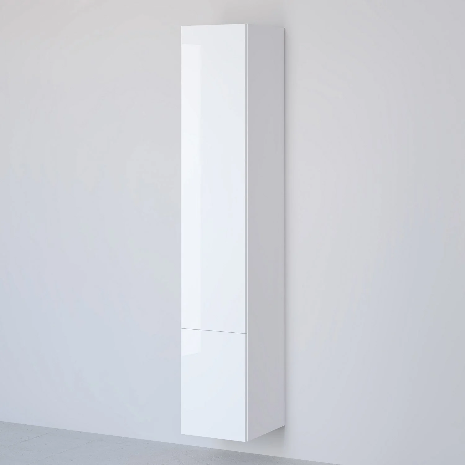 Kronenbach Cube Hochschrank 30 x 168 cm, 1 Auszug, 1 Tür, Anschlag links, mit TIP-ON