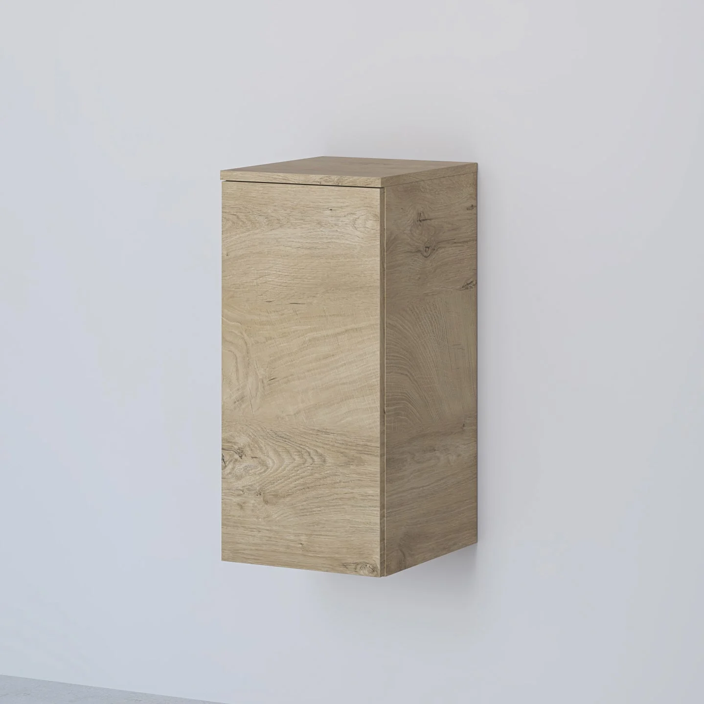 Kronenbach Cube Highboard 30 x 64,6 cm, 1 Tür, Anschlag links, mit TIP-ON